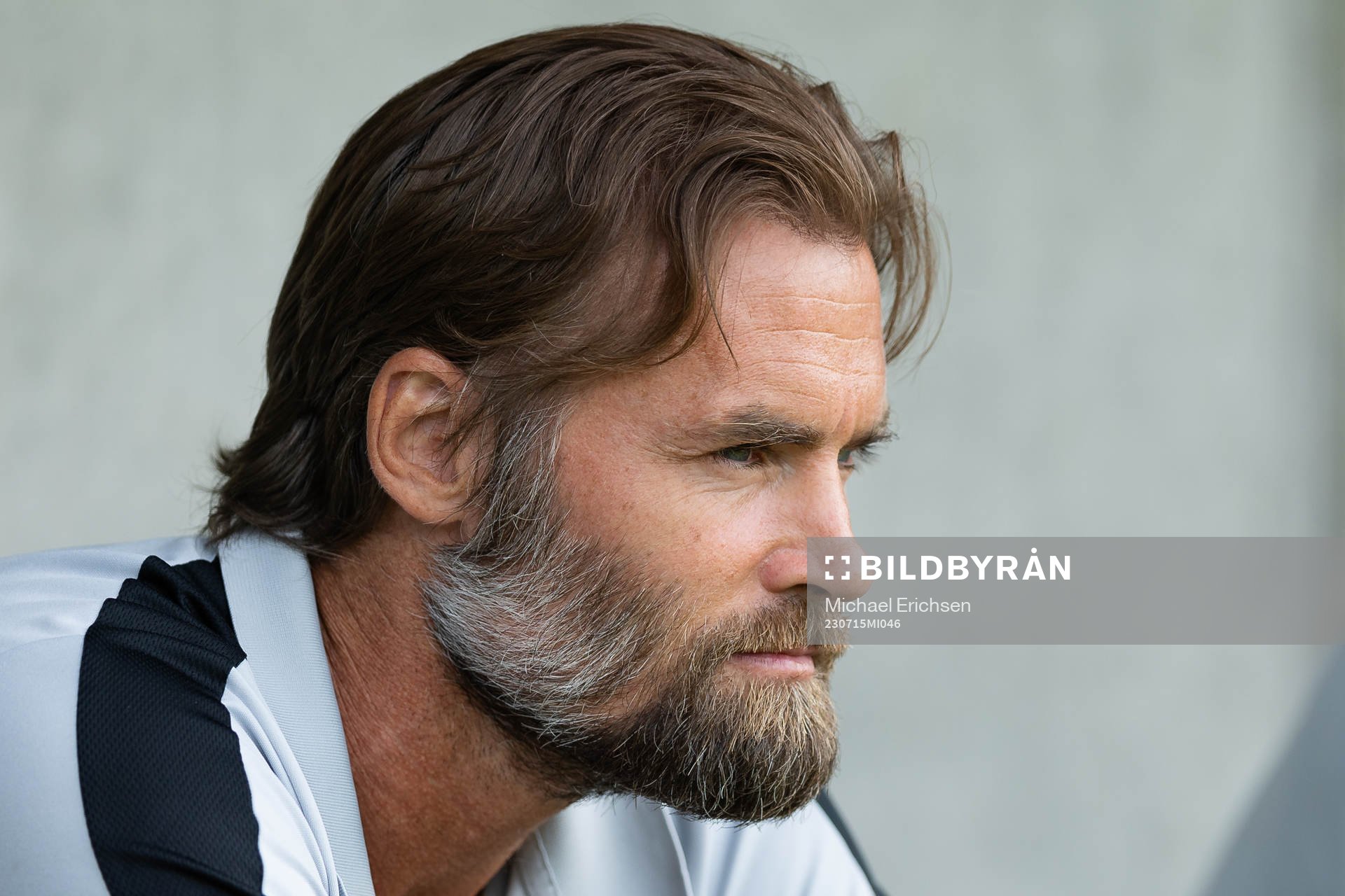 Brommapojkarnas tränare Olof Mellberg innan