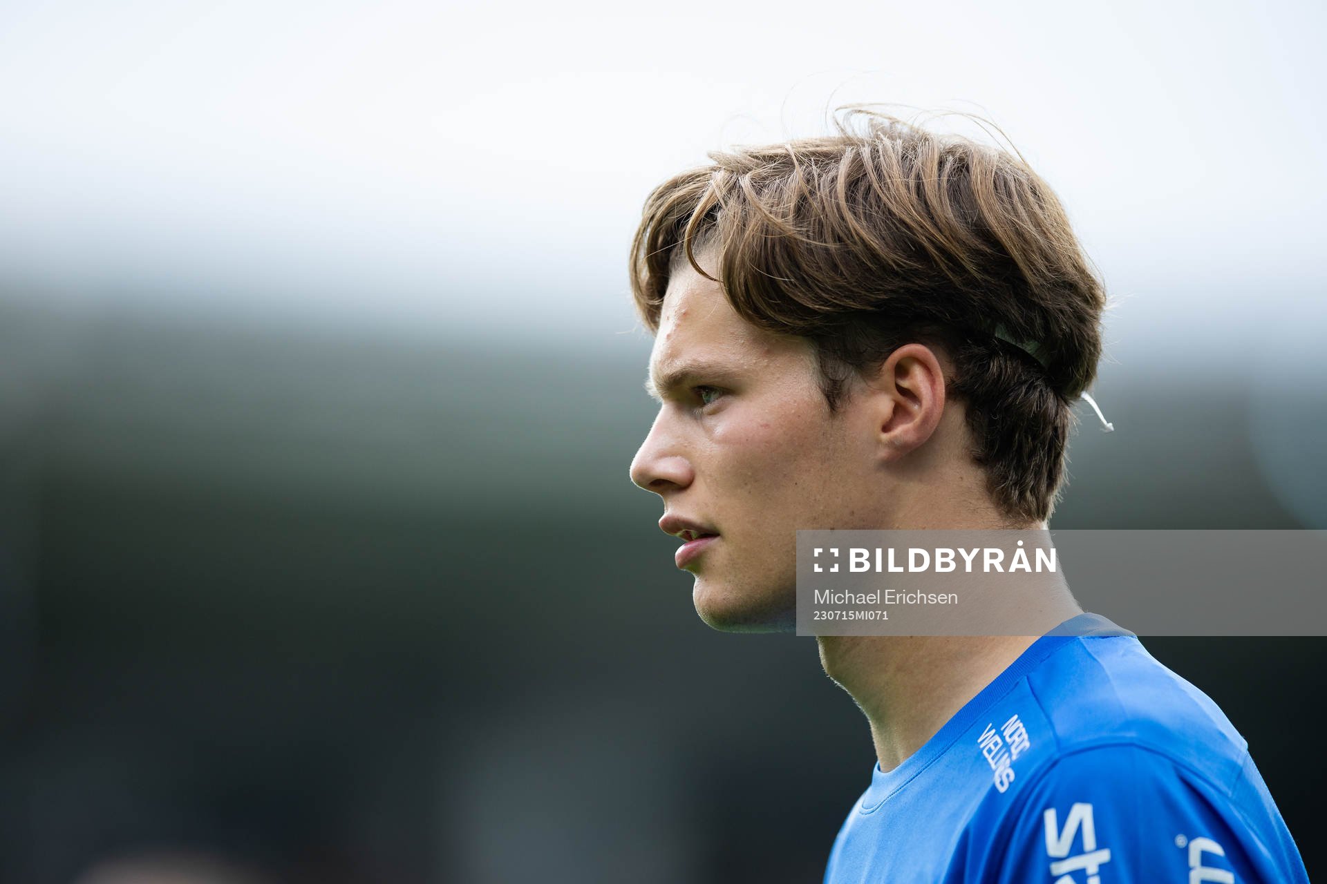 Brommapojkarnas målvakt Filip Sidklev