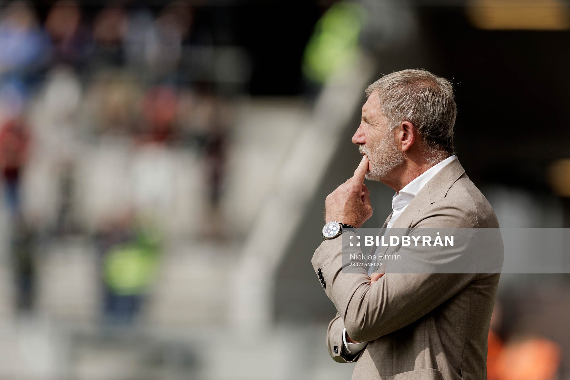 Helsingborgs tränare Stuart Baxter