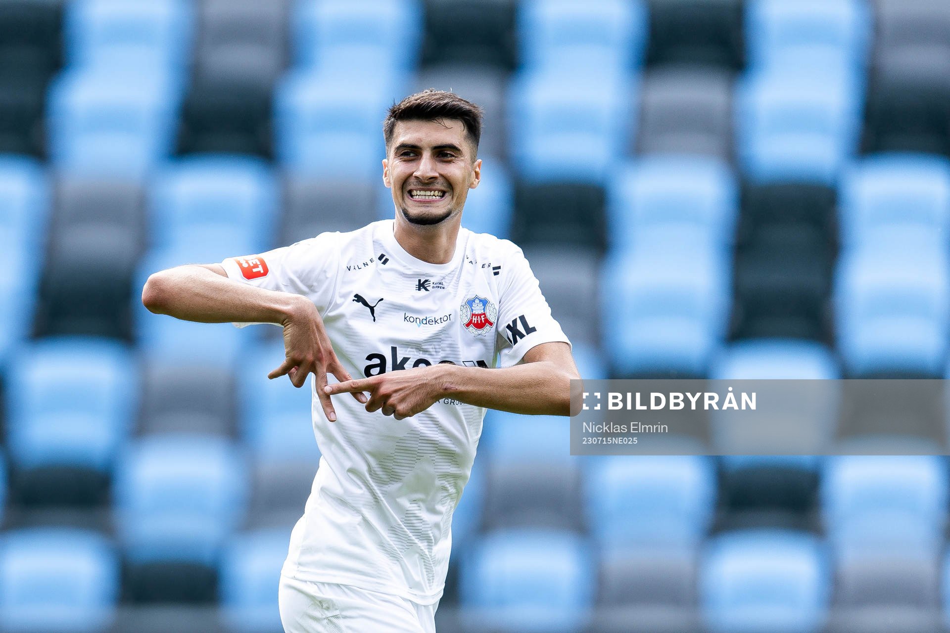 Helsingborgs Amar Muhsin jublar