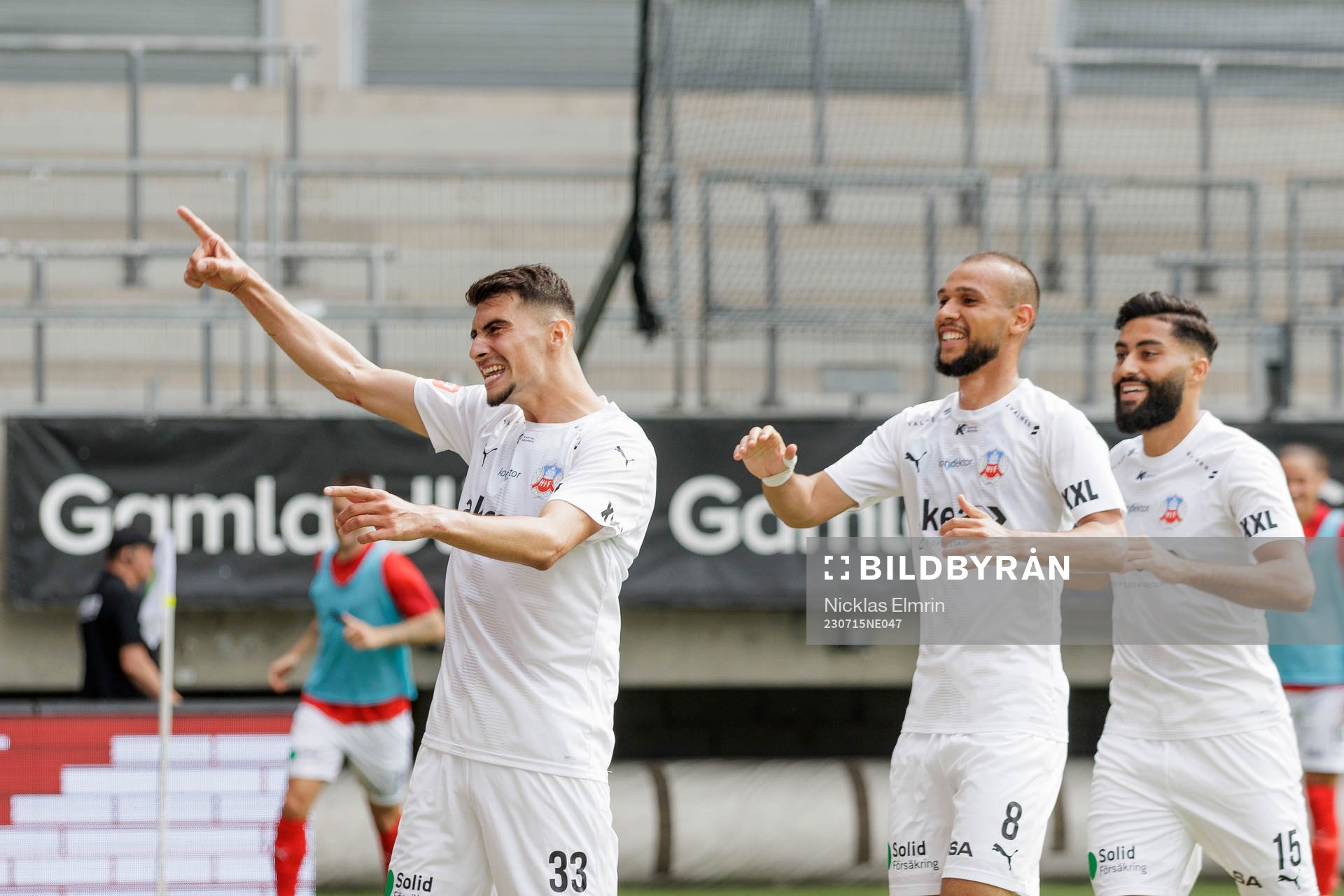 Helsingborgs Amar Muhsin, Sumar Almadjed och Amin Al-Hamawi