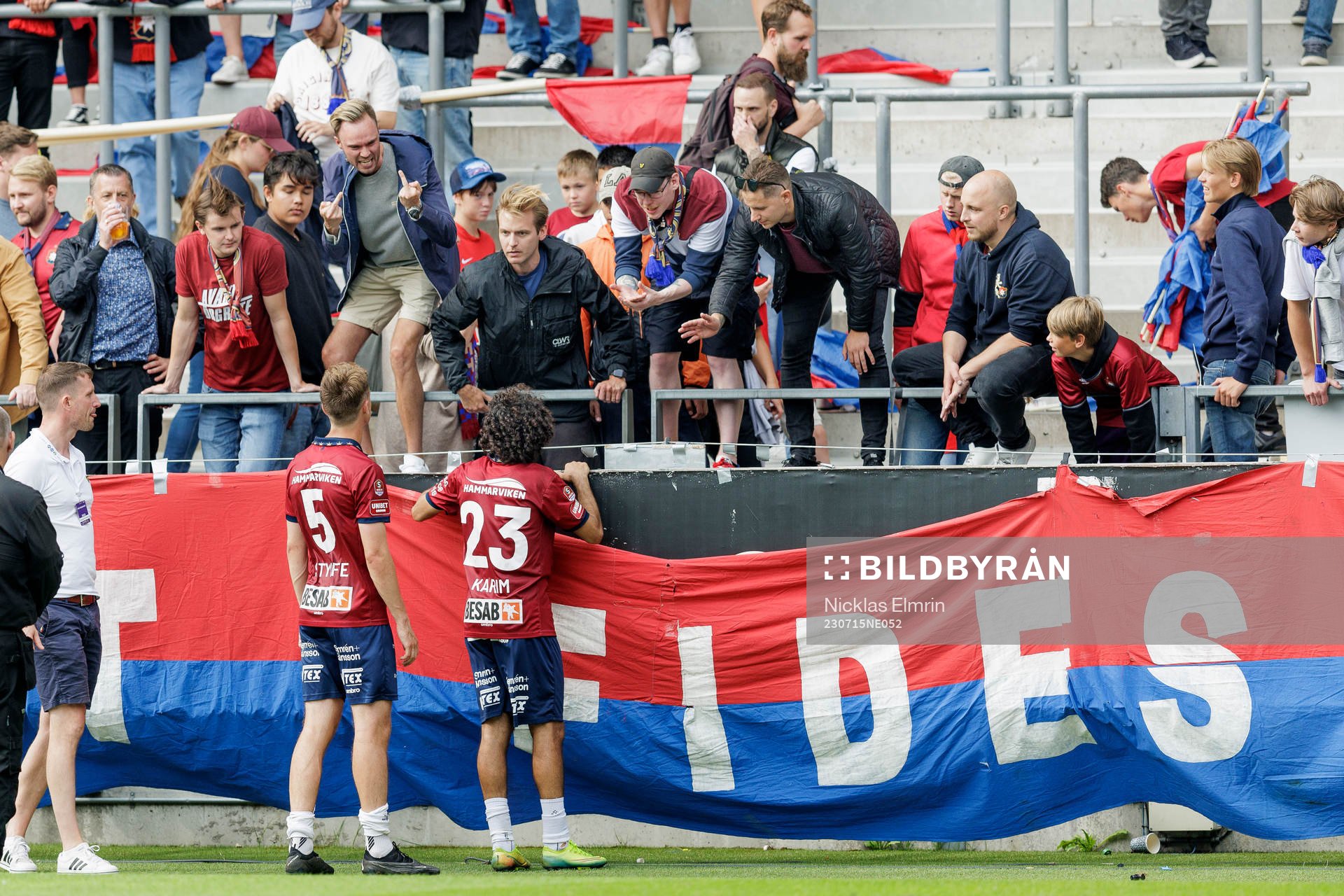 Besvikna Örgryte fans