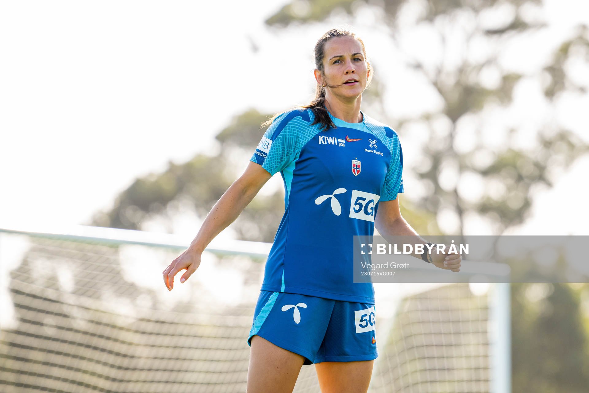 Tuva Hansen of the Norwegian women’s national football