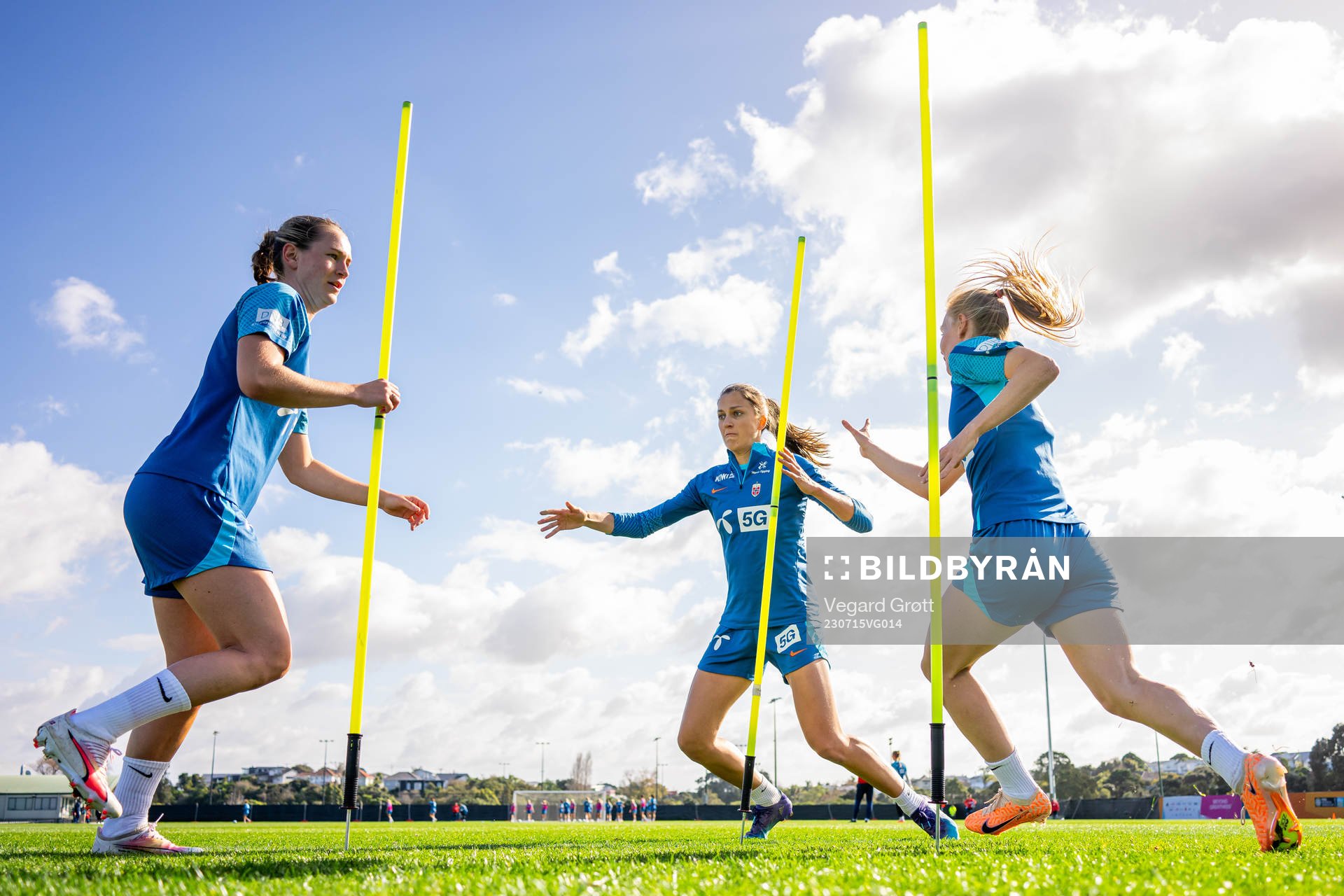 Elisabeth Terland, Emma Stølen Godø and Malin Brenn of