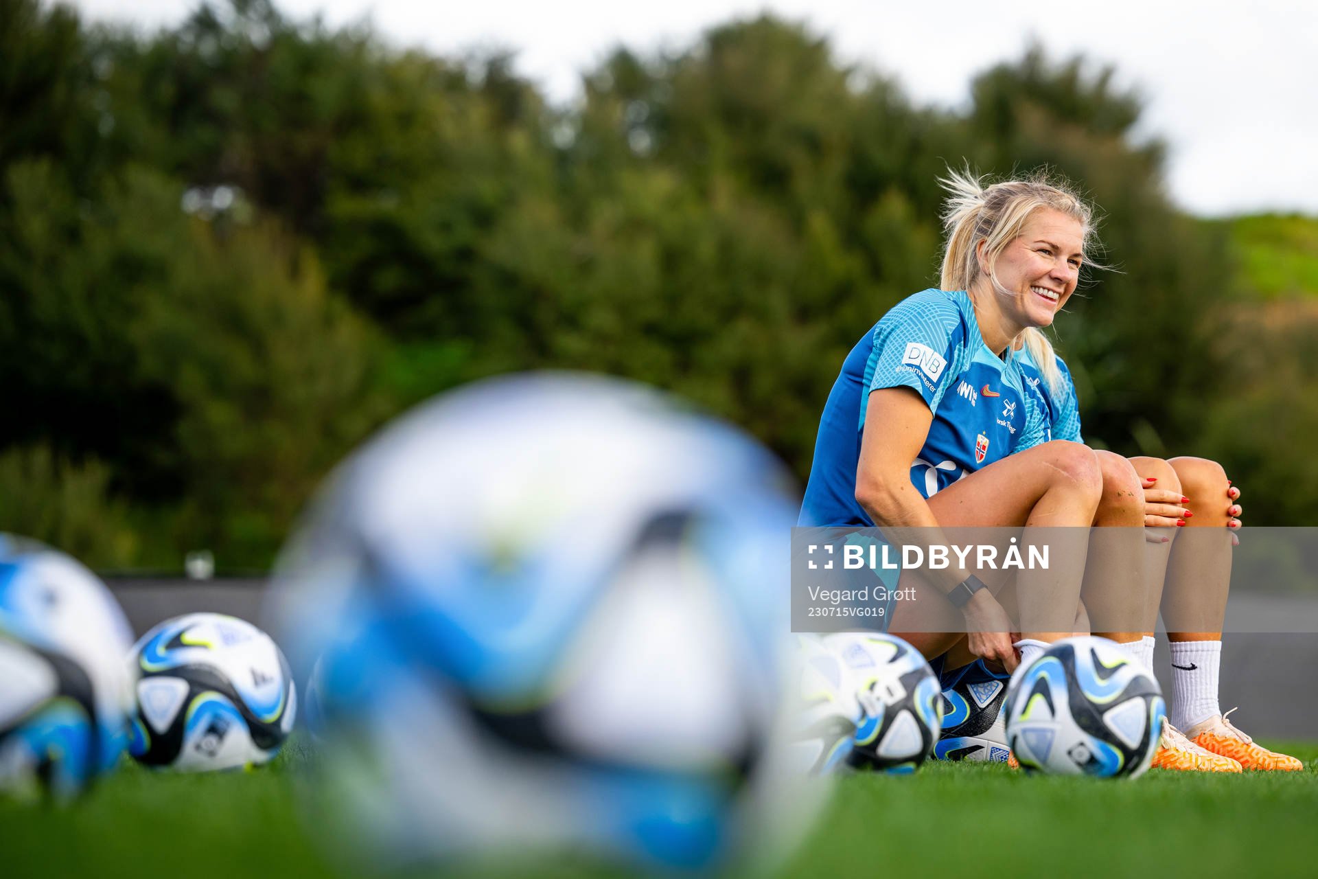 Ada Hegerberg of the Norwegian women’s national football