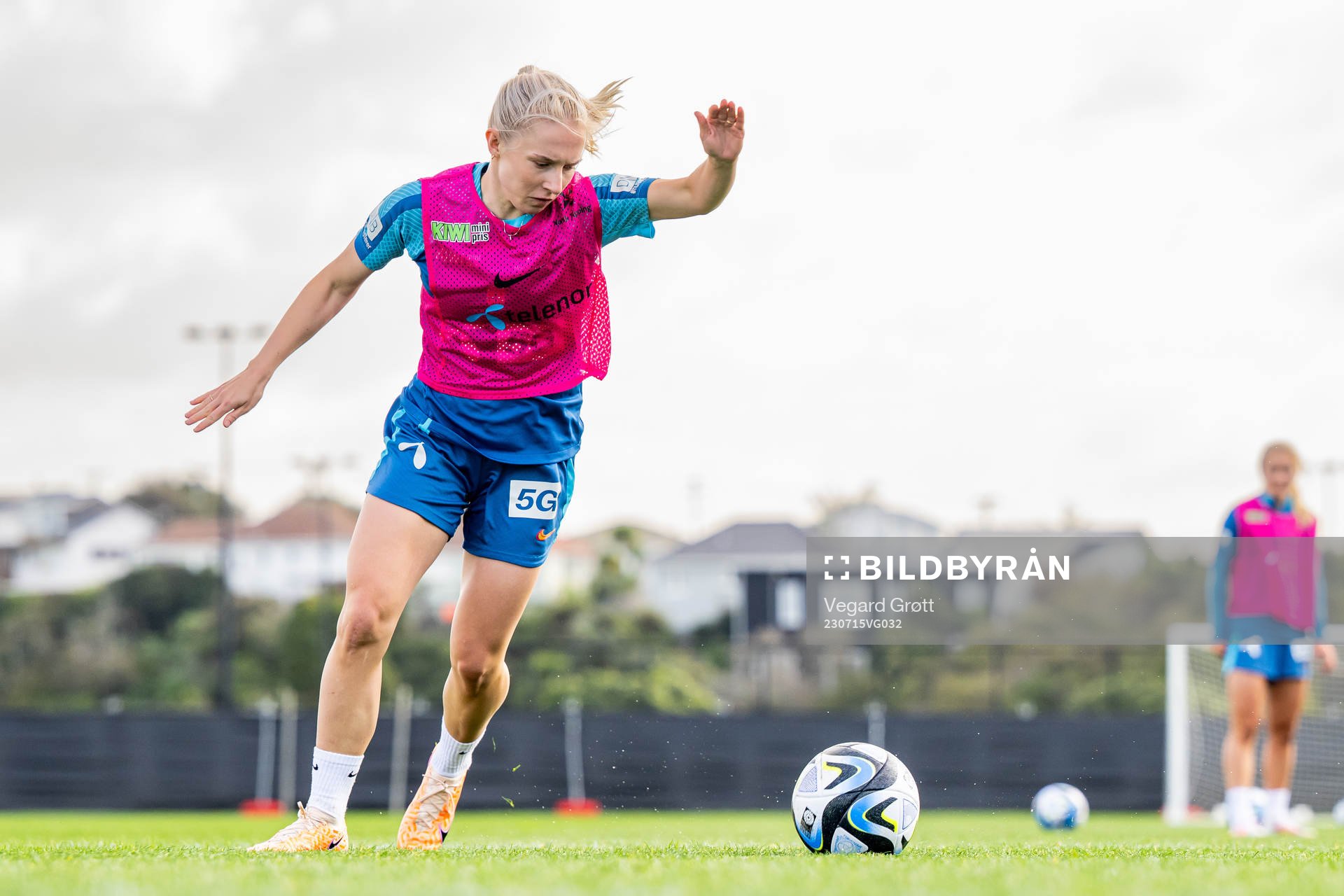 Thea Bjelde of the Norwegian women’s national football