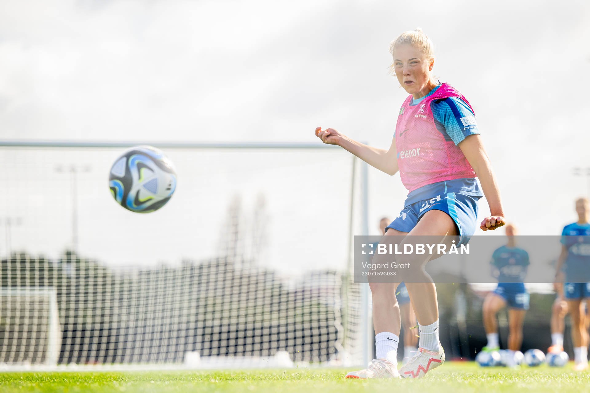Sophie Román Haug of the Norwegian women’s national
