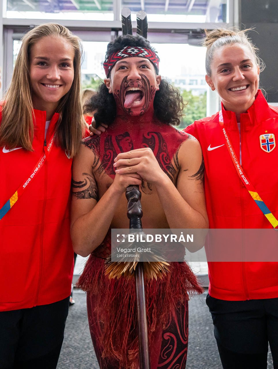 Guro Reiten and Vilde Bøe Risa of the Norwegian women’s