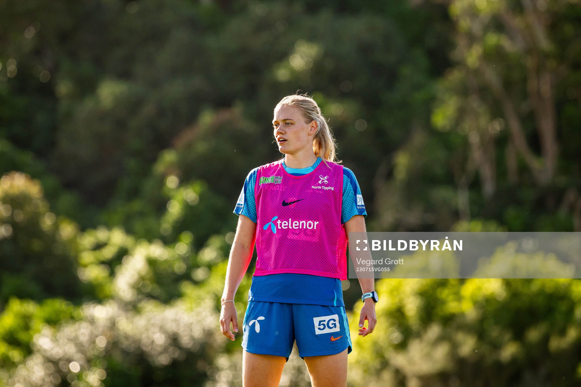 Mathilde Harviken of the Norwegian women’s national