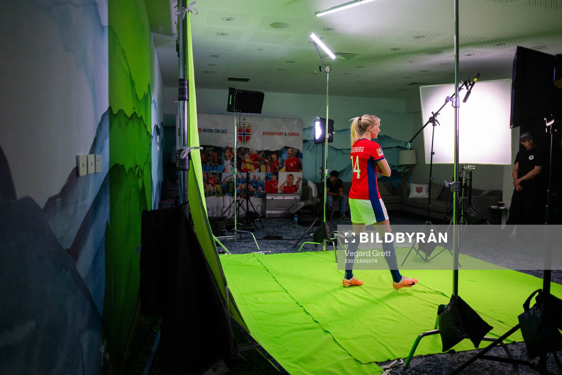 Ada Hegerberg of the Norwegian women’s national football