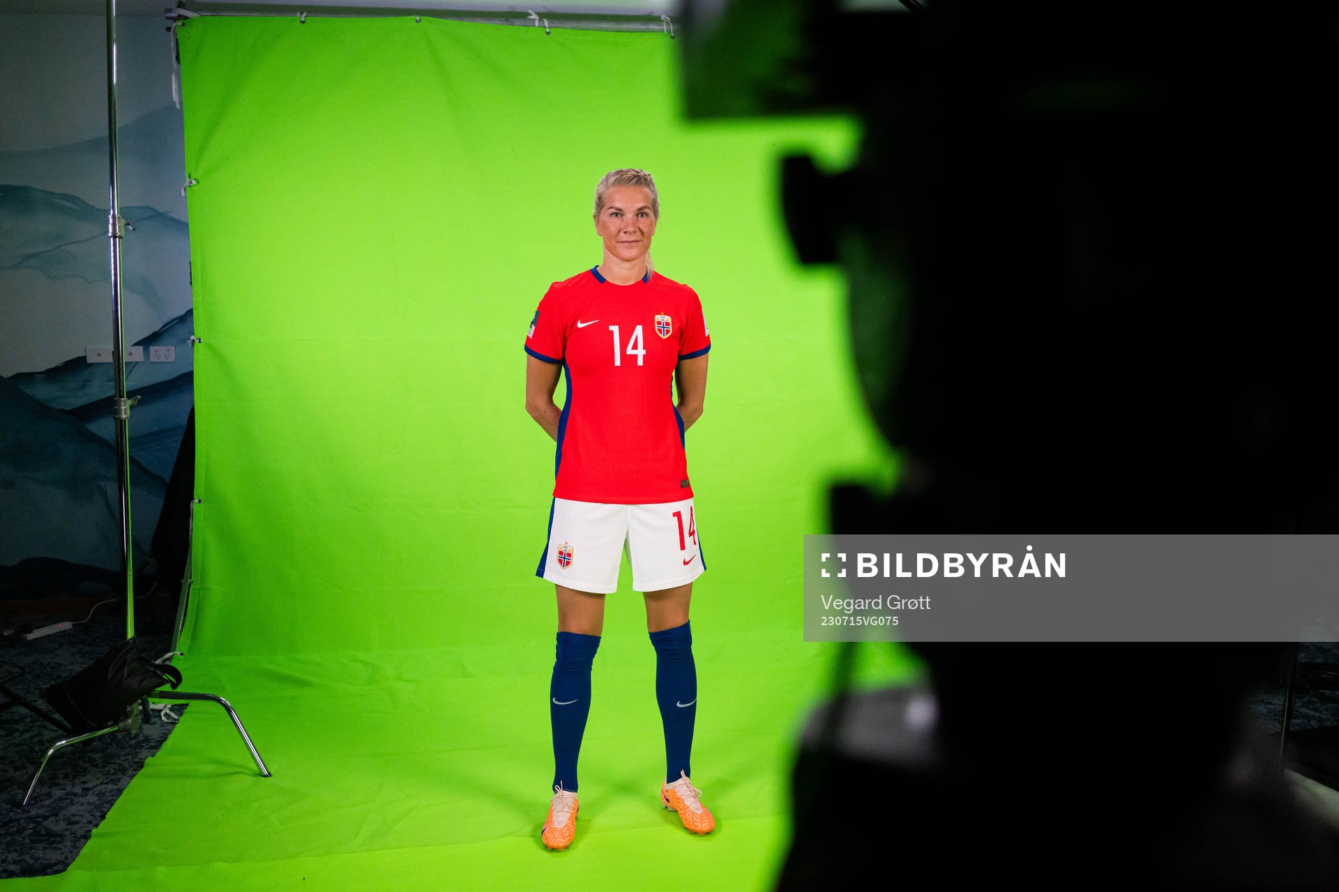 Ada Hegerberg of the Norwegian women’s national football
