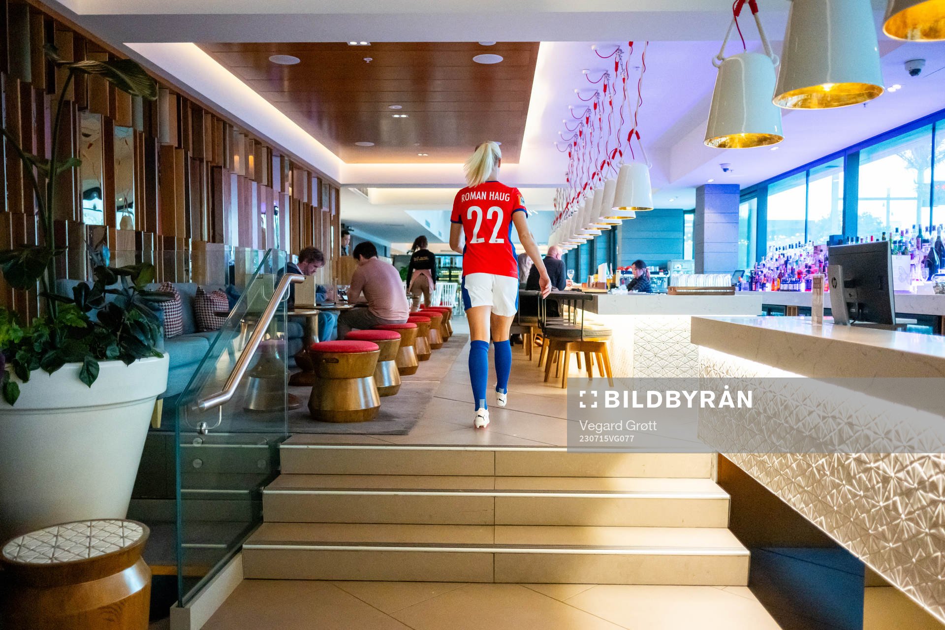 Sophie Román Haug of the Norwegian women’s national