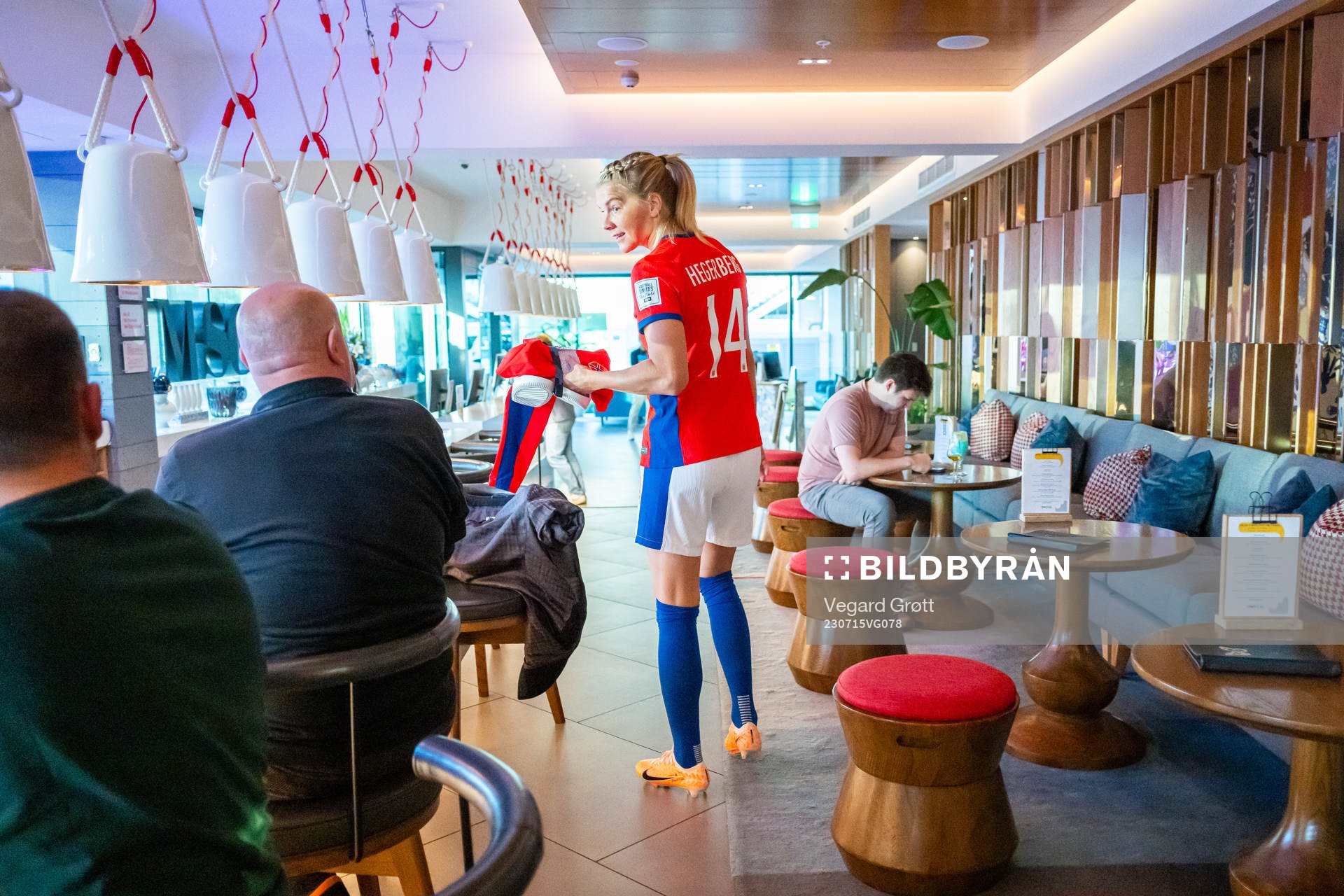 Ada Hegerberg of the Norwegian women’s national football