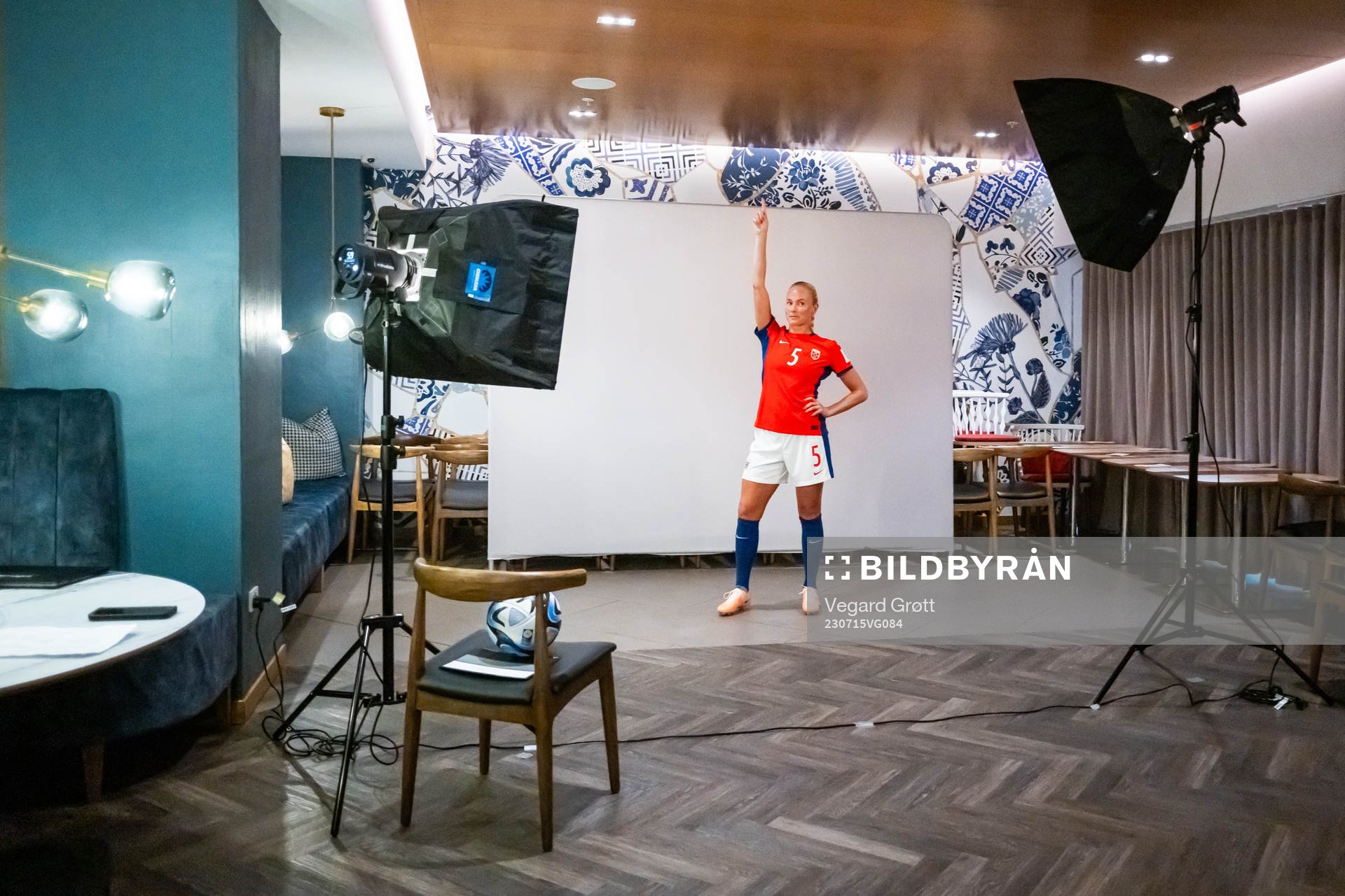 Guro Bergsvand of the Norwegian women’s national football