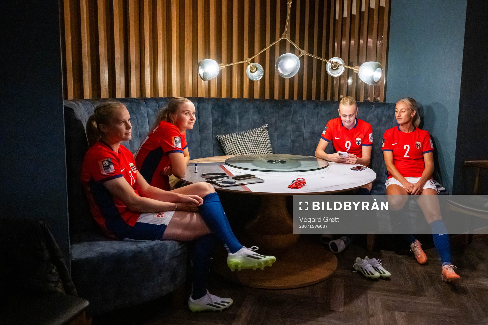 Julie Blakstad, Anna Langås Jøsendal, Karina Sævik and