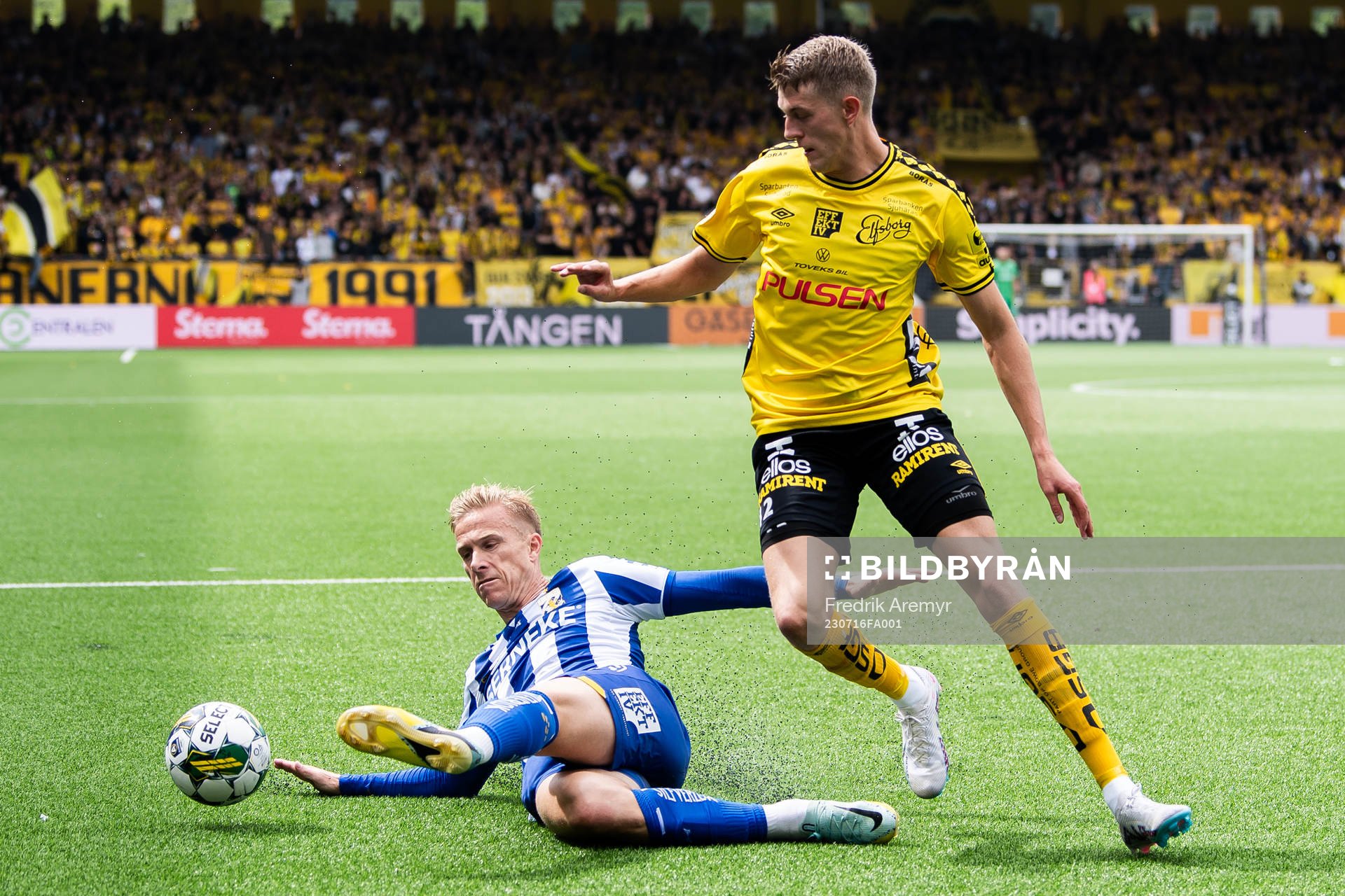 IFK Göteborgs Oscar Wendt och Elfsborgs Alexander
