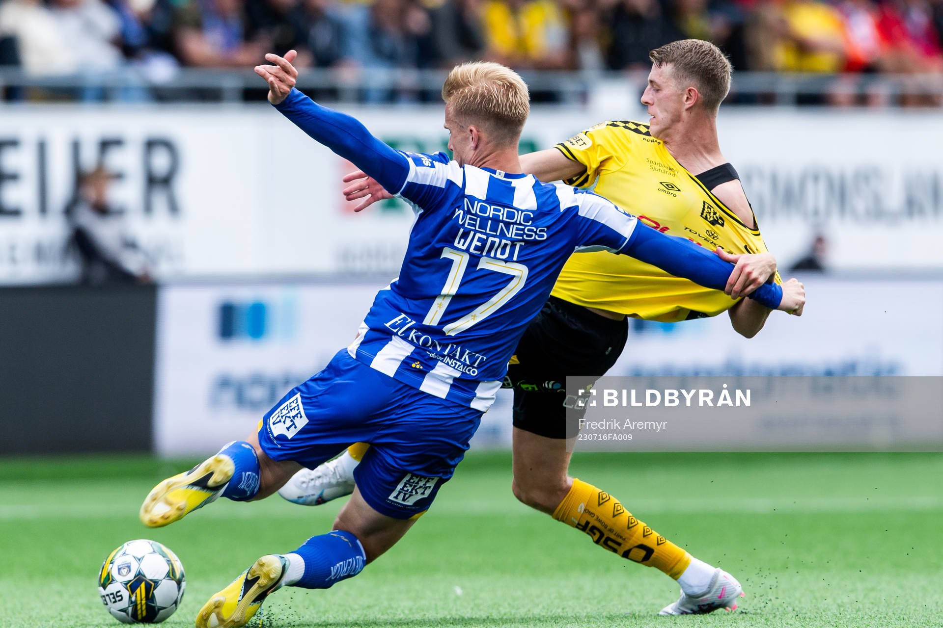 IFK Göteborgs Oscar Wendt och Elfsborgs Alexander