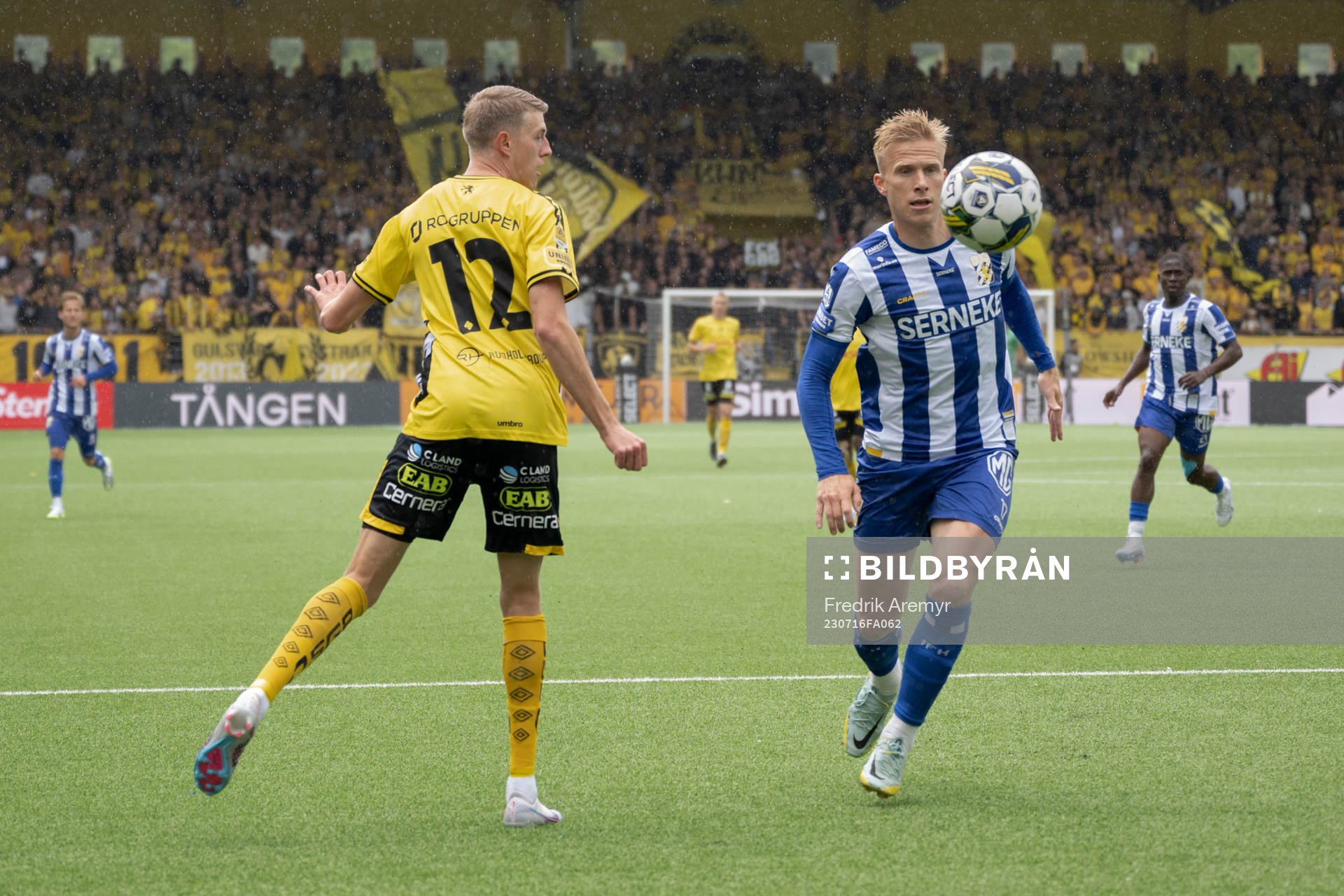 Elfsborgs Alexander Bernhardsson och IFK Göteborgs Oscar