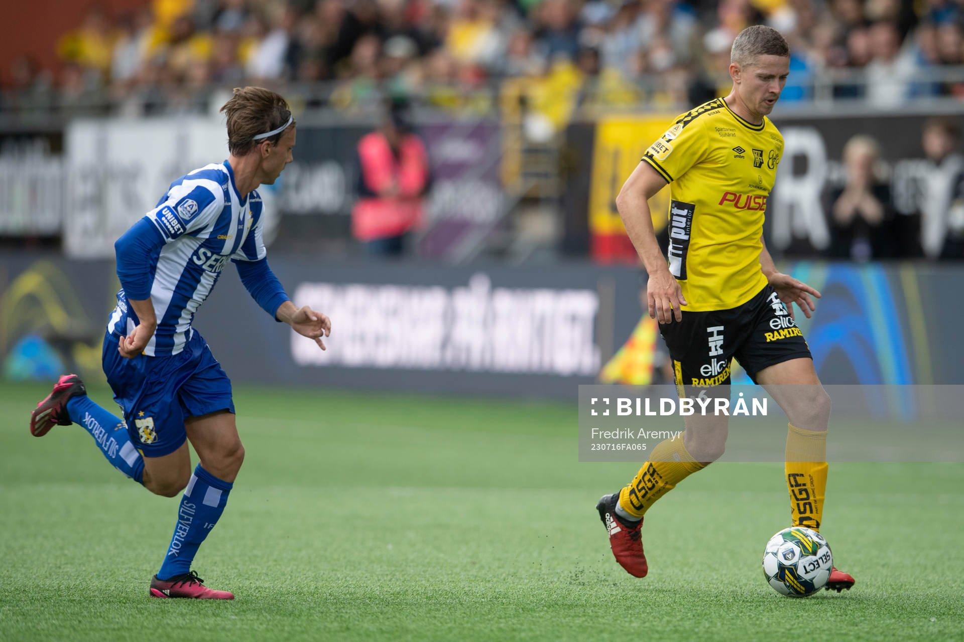 IFK Göteborgs Lucas Kåhed och Elfsborgs Andre Ibsen Rømer
