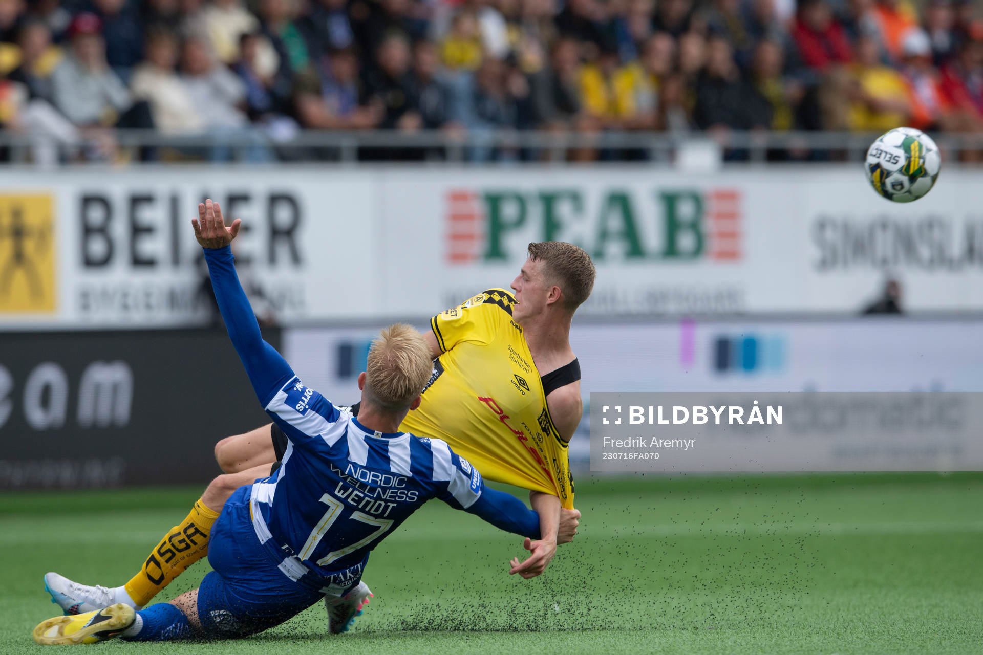 IFK Göteborgs Oscar Wendt och Elfsborgs Alexander