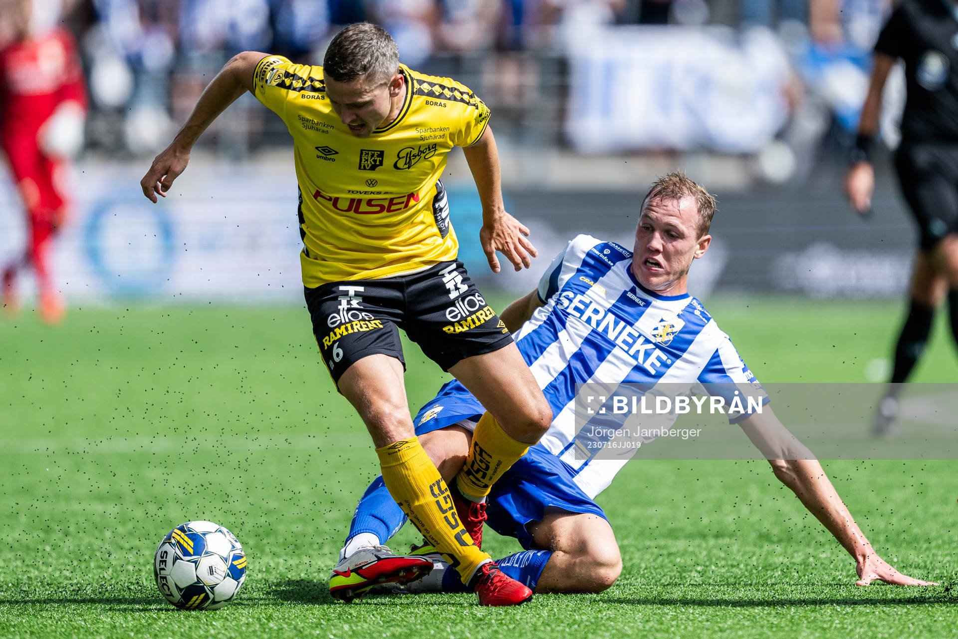 Elfsborgs Andre Ibsen Rømer och Adam Carlén