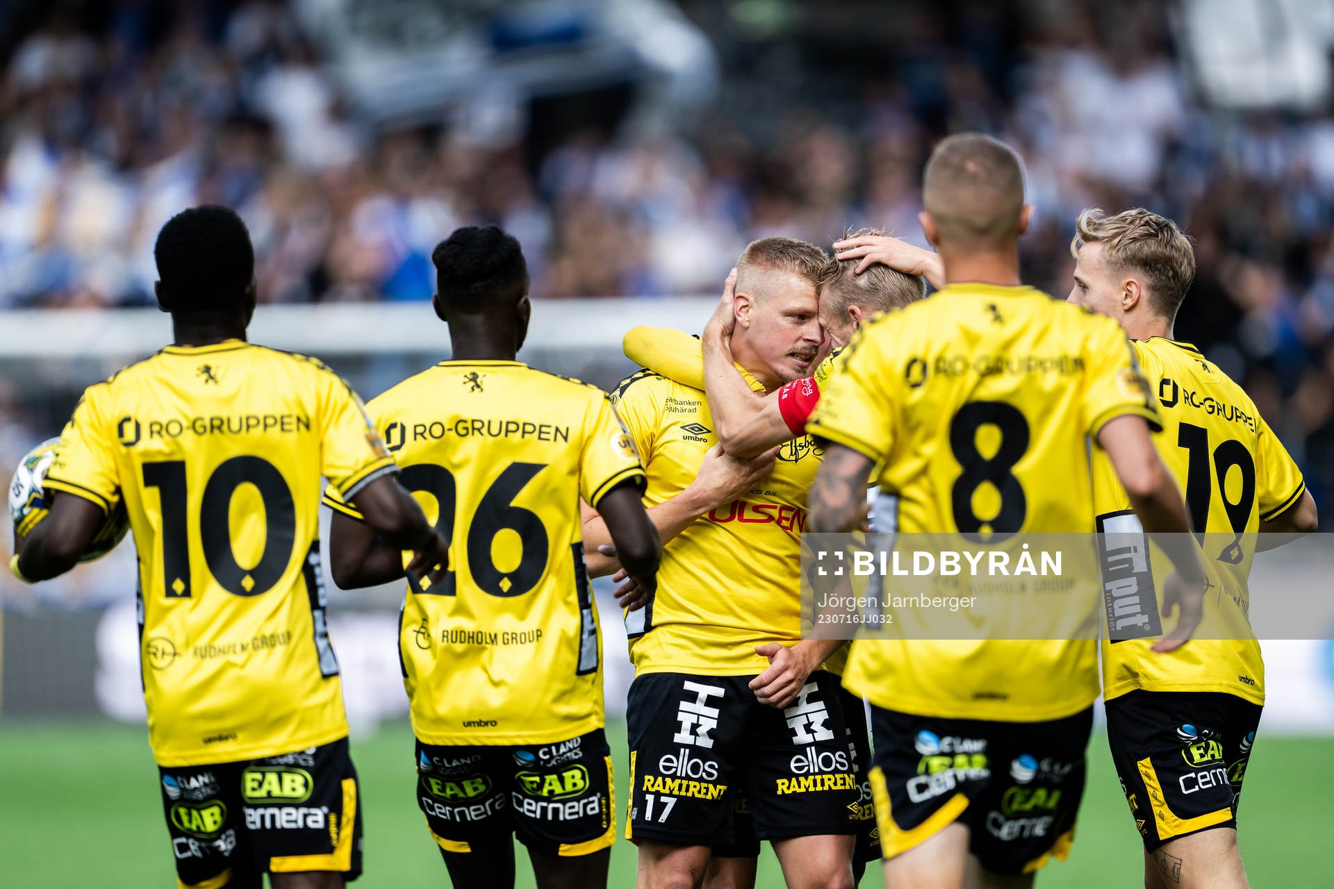 Elfsborgs Per Frick jublar