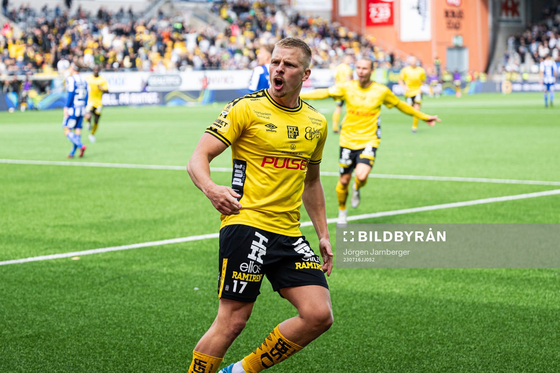 Elfsborgs Per Frick jublar