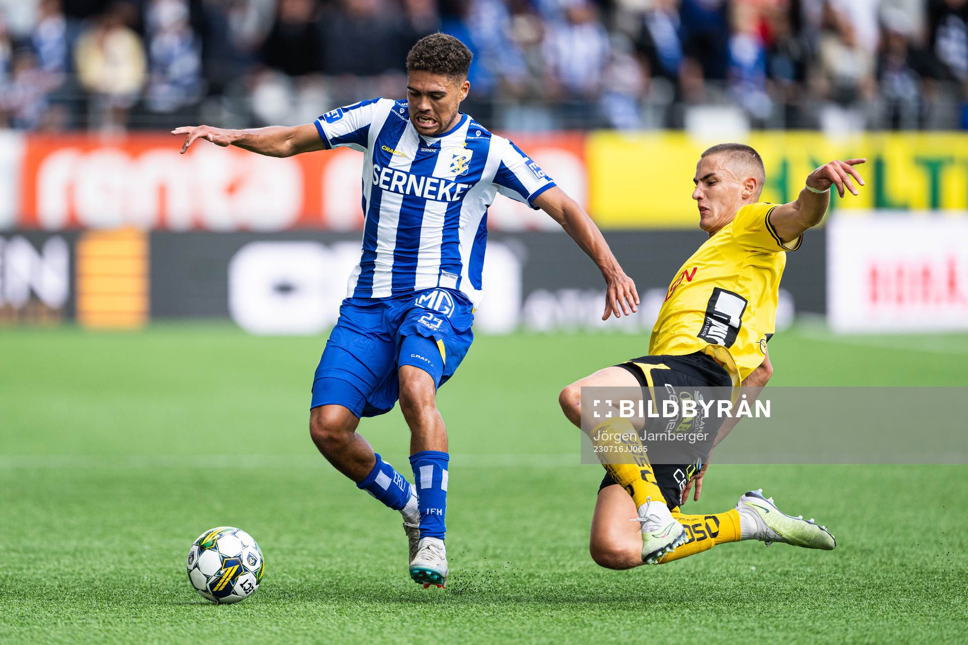 IFK Göteborgs Thomas Santos och Elfsborgs Gustaf