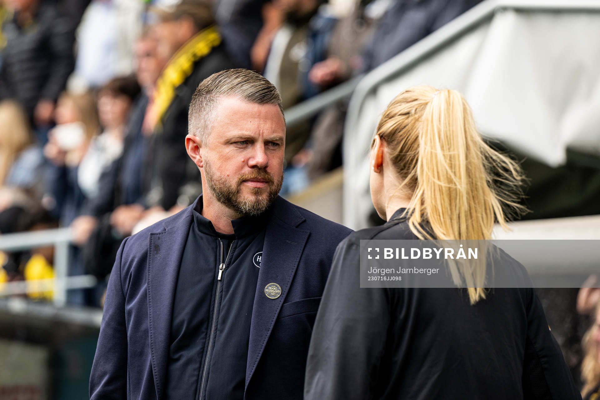 Elfsborgs manager Jimmy Thelin
