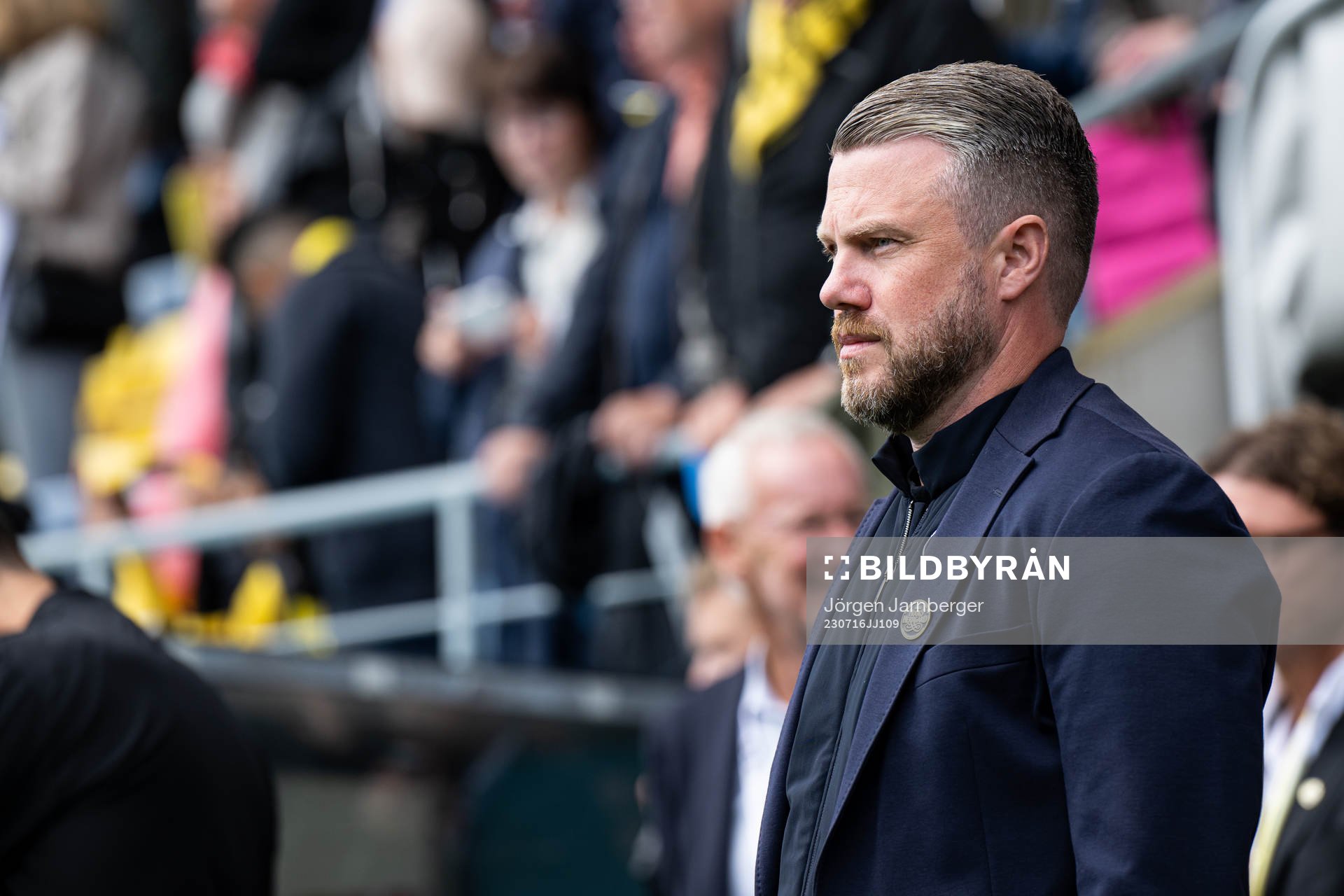 Elfsborgs manager Jimmy Thelin