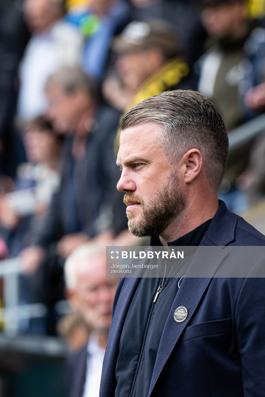 Elfsborgs manager Jimmy Thelin