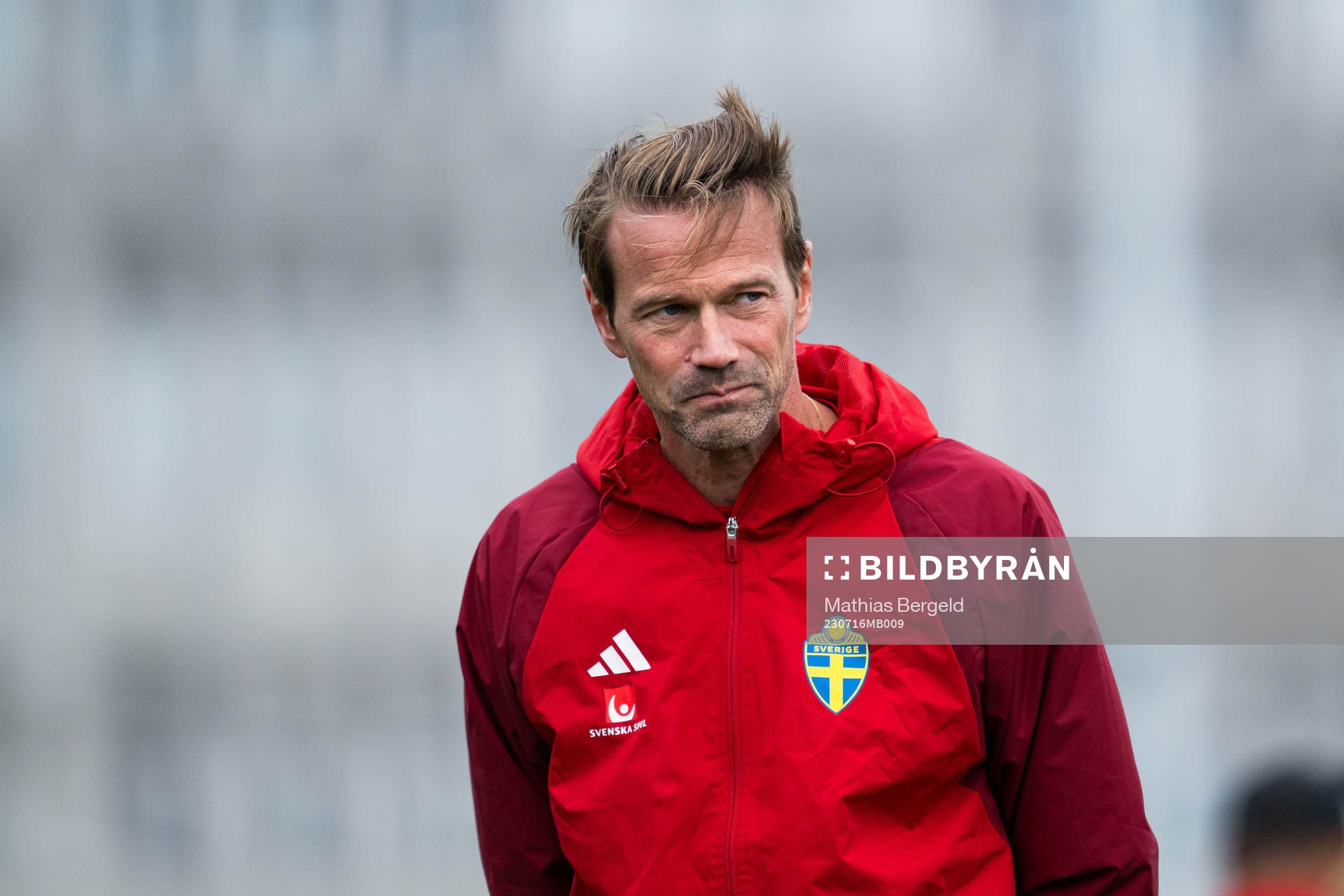 Coordinator Magnus Andersson of the Swedish women's