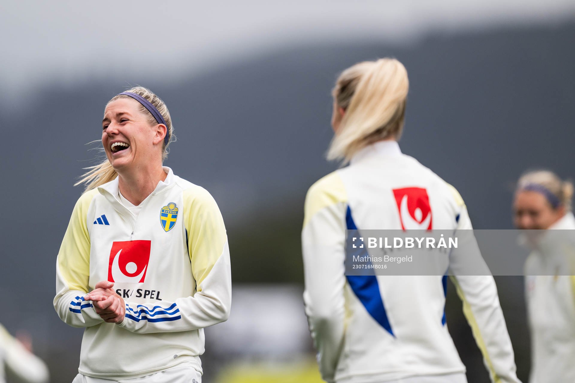 Olivia Schough of the Swedish women's national football