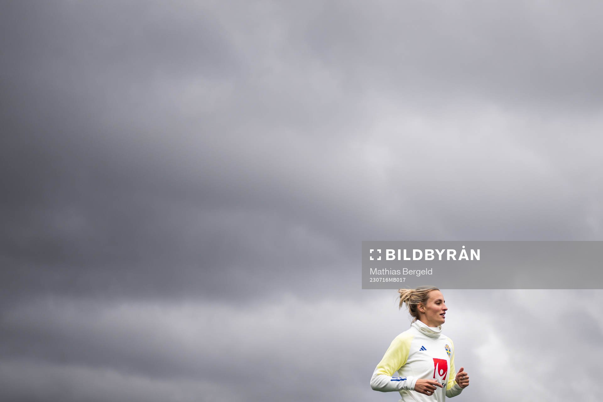 Nathalie Björn of the Swedish women's national football