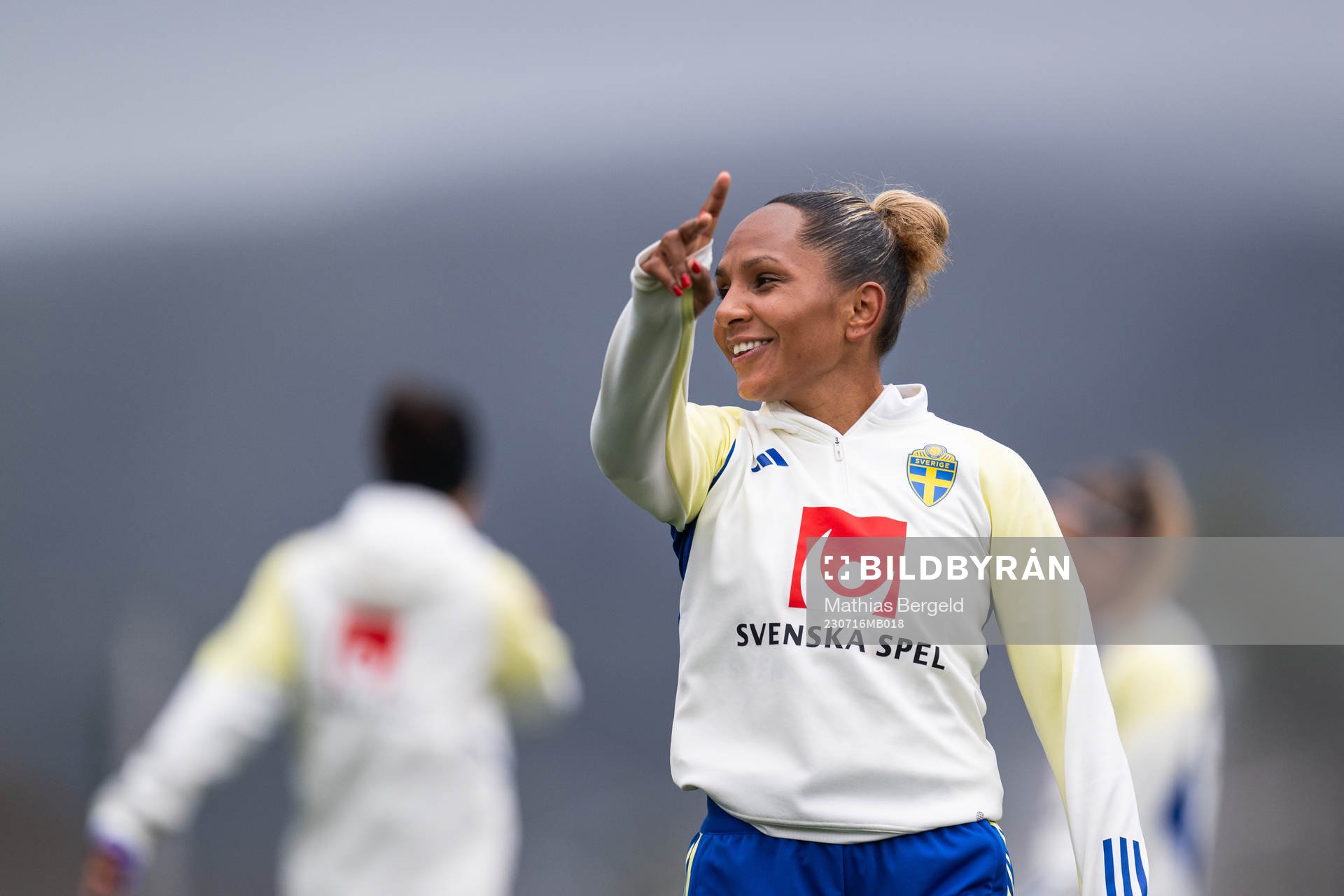 Madelen Janogy of the Swedish women's national football
