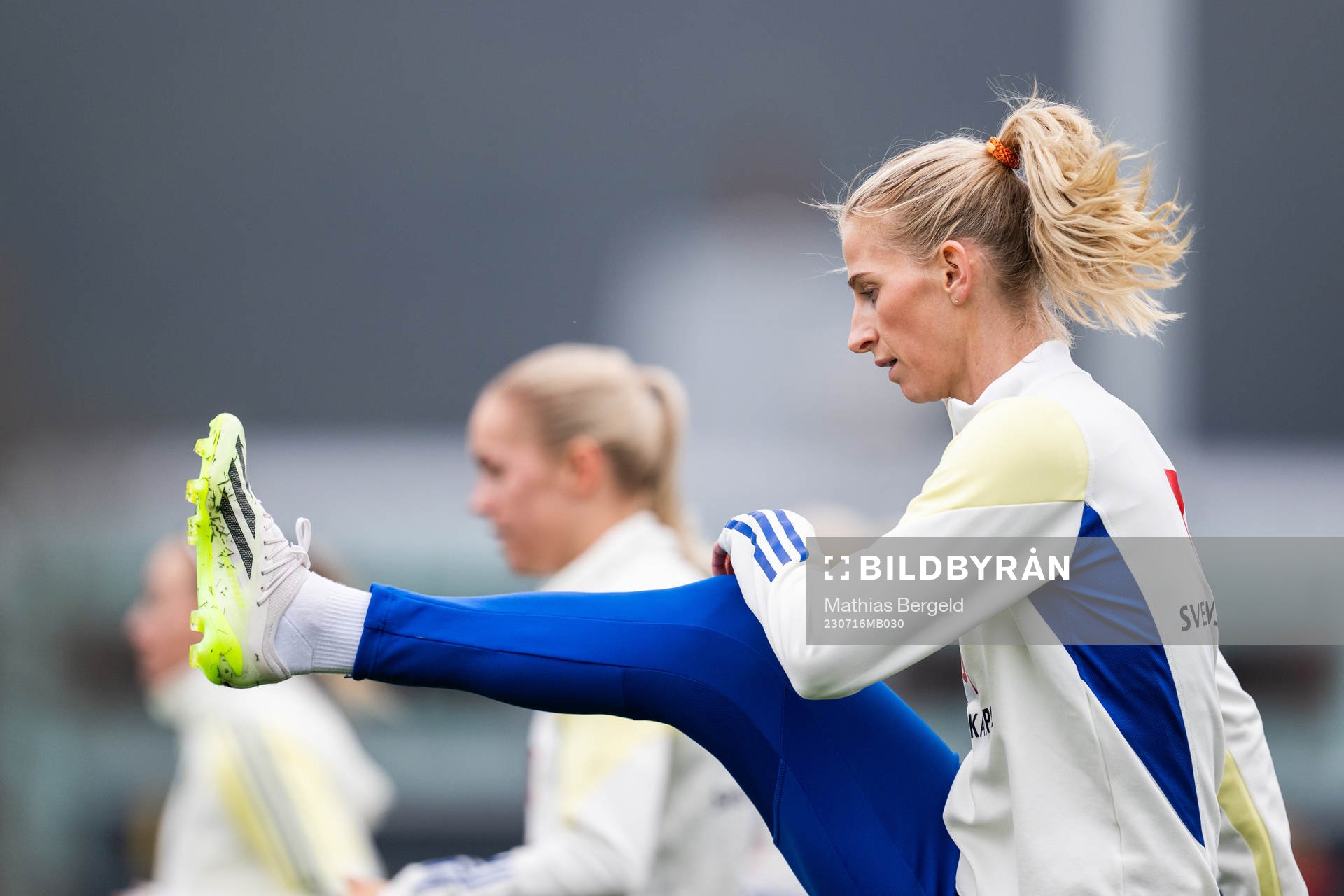 Sofia Jakobsson of the Swedish women's national football