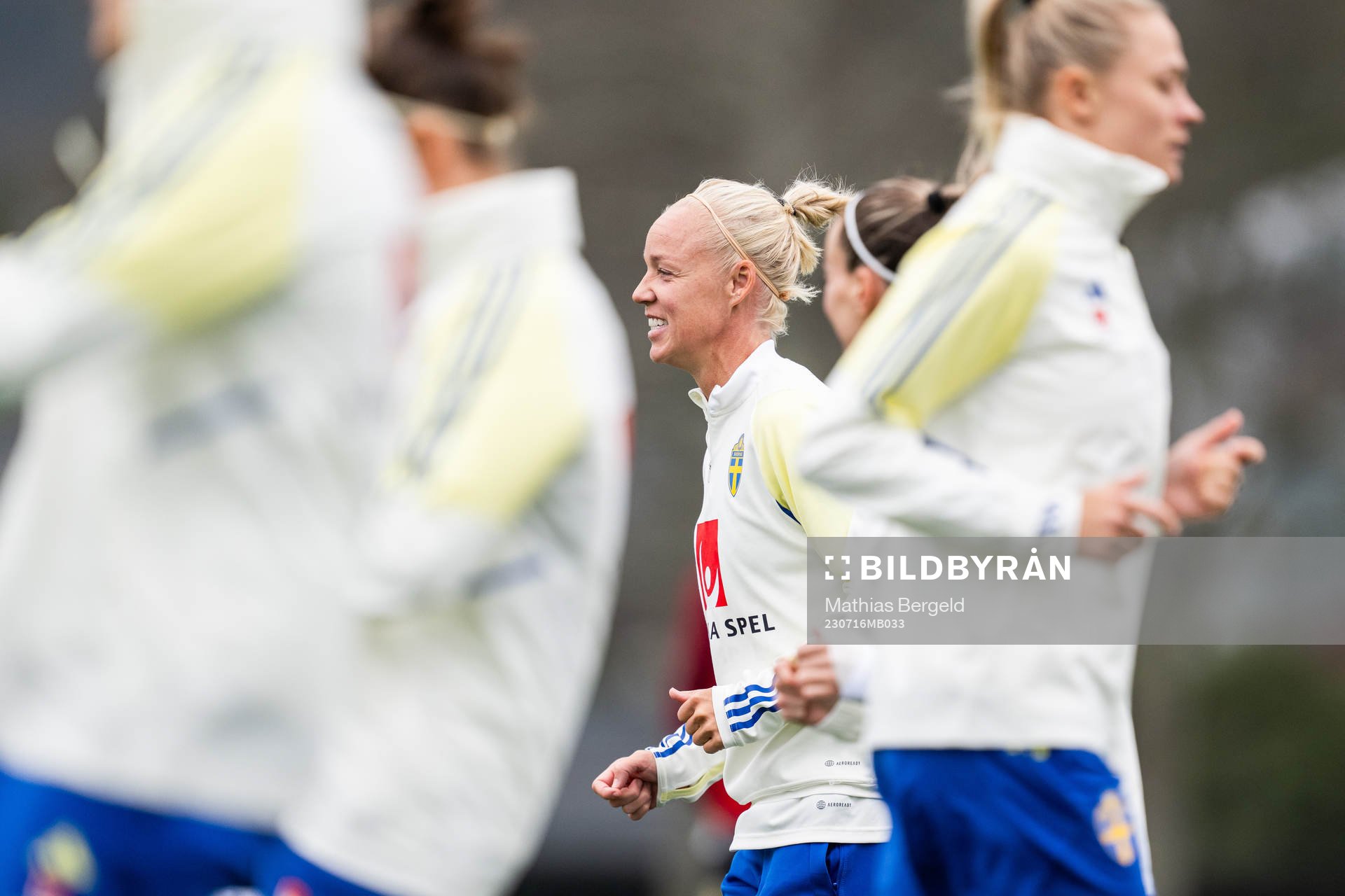 Caroline Seger of the Swedish women's national football