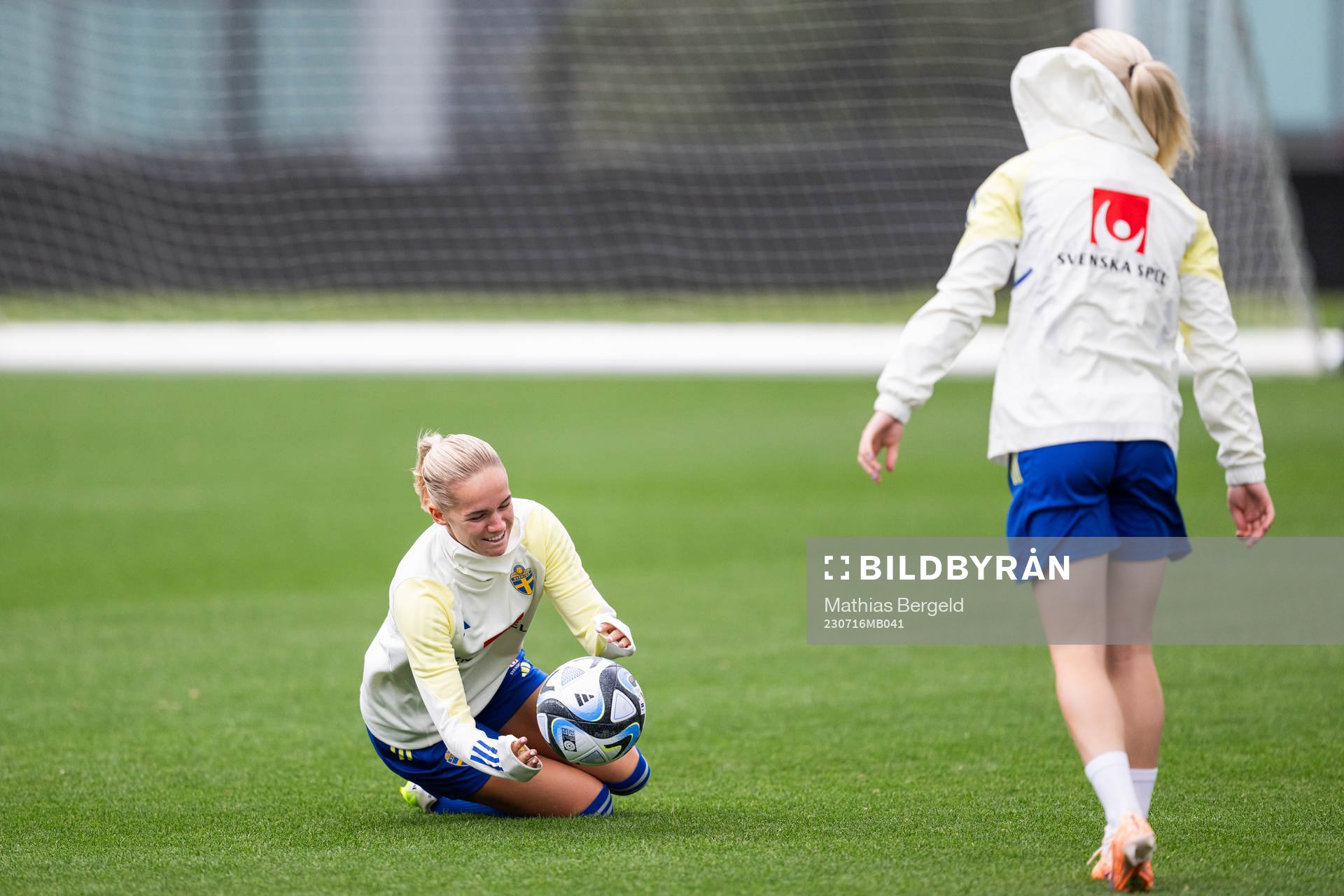 Hanna Lundkvist of the Swedish women's national football
