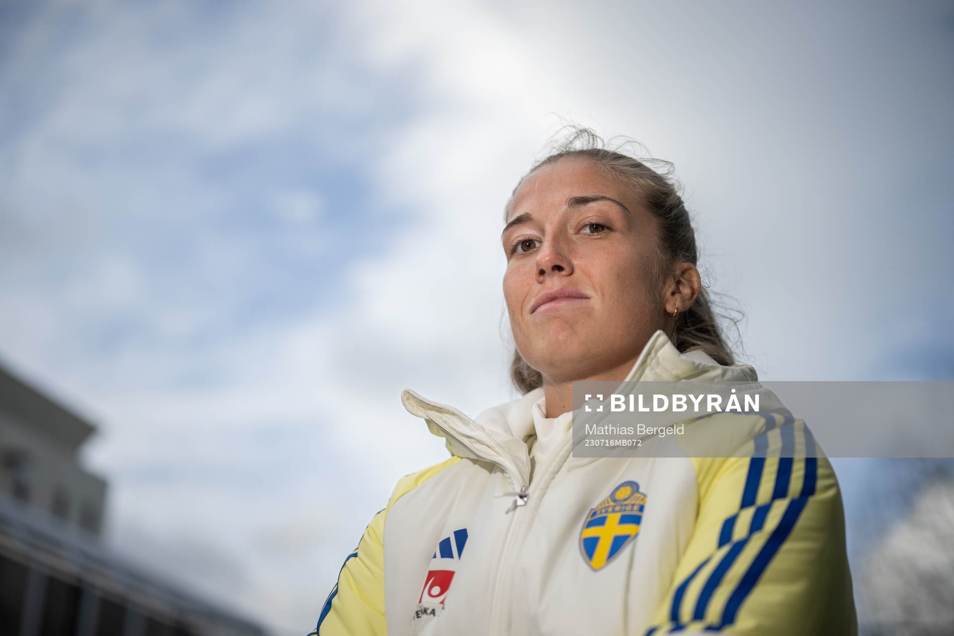 Filippa Angeldahl of the Swedish women's national football