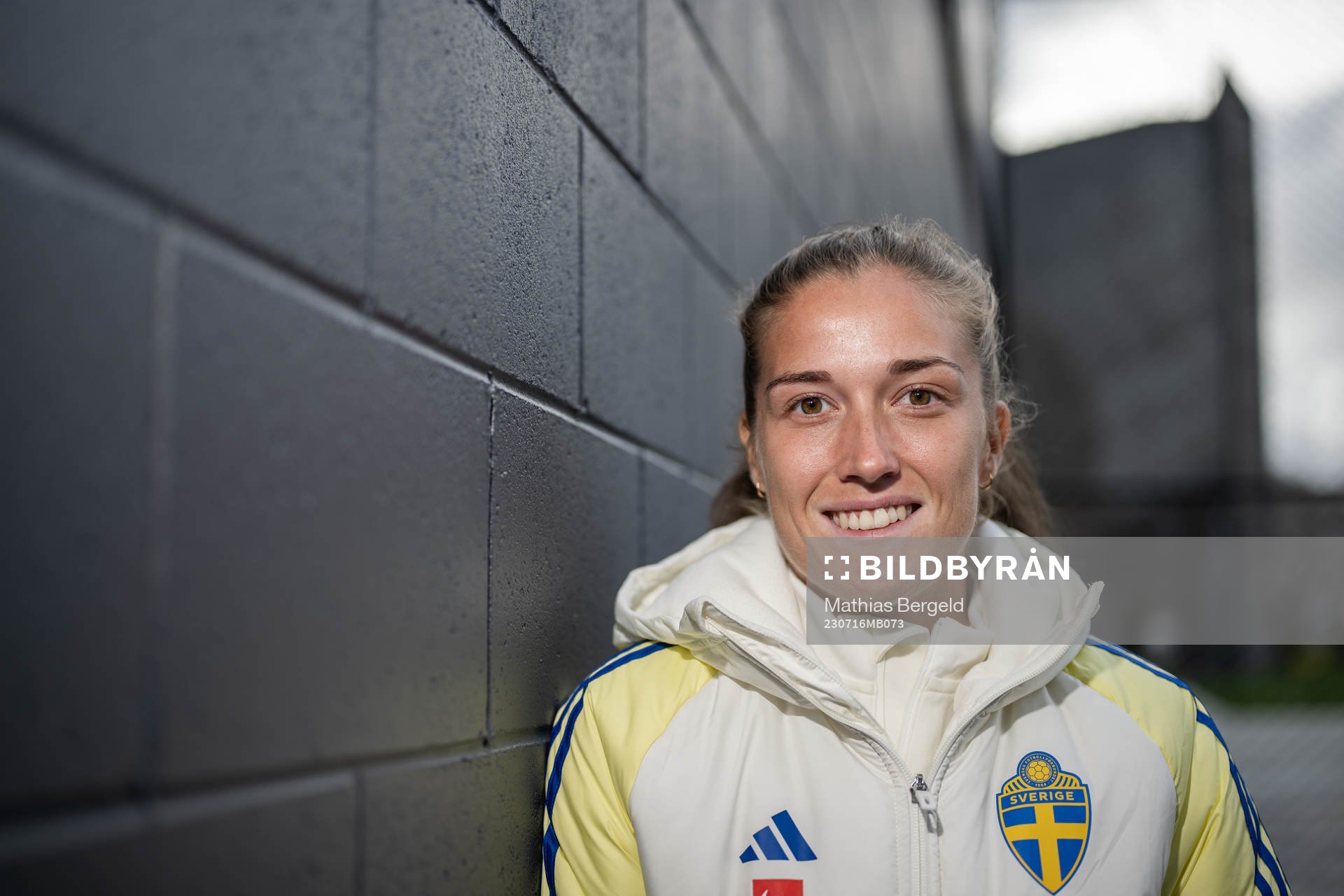 Filippa Angeldahl of the Swedish women's national football