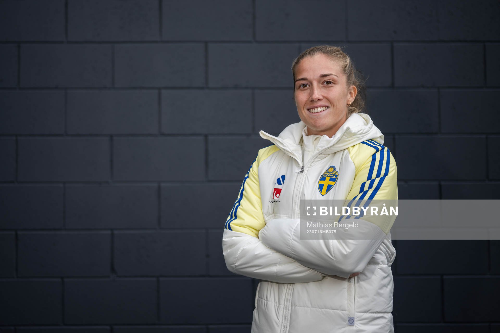 Filippa Angeldahl of the Swedish women's national football