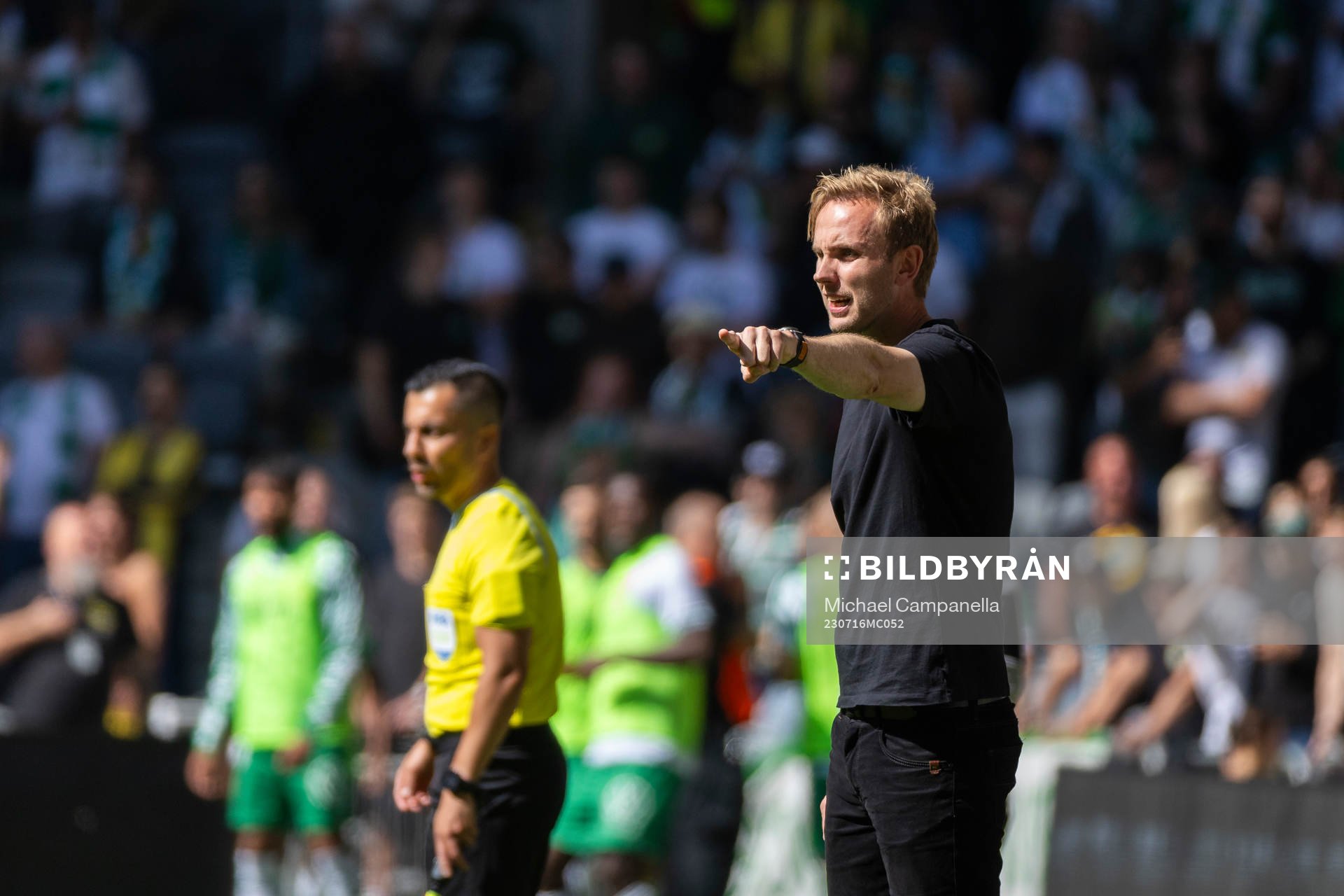 Kalmars tränare Henrik Jensen