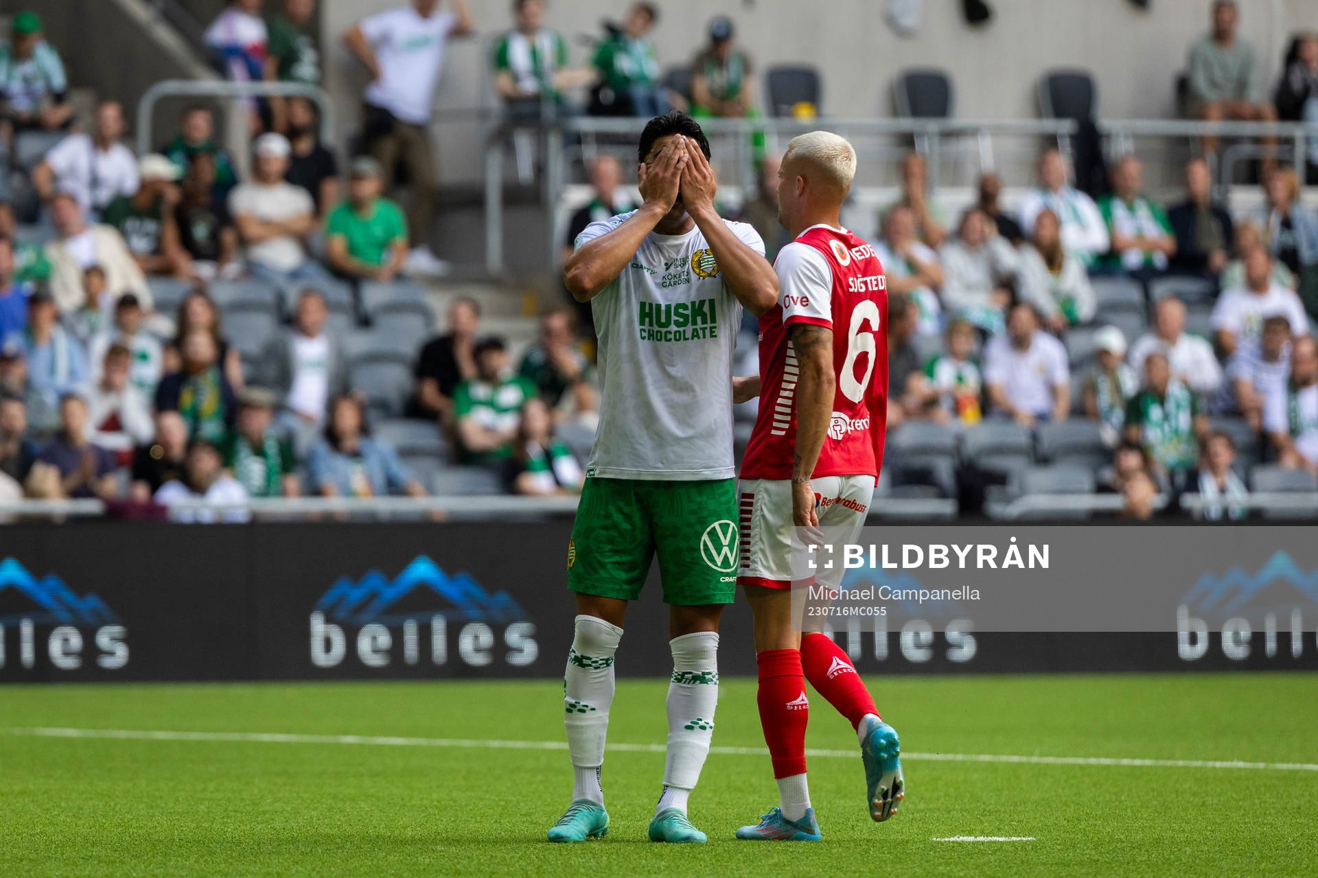 Hammarbys Jusef Erabi deppar