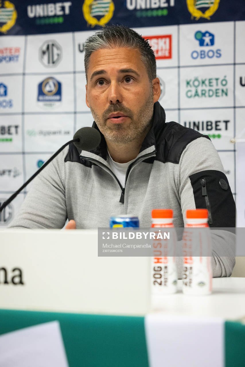 Hammarbys tränare Marti Cifuentes