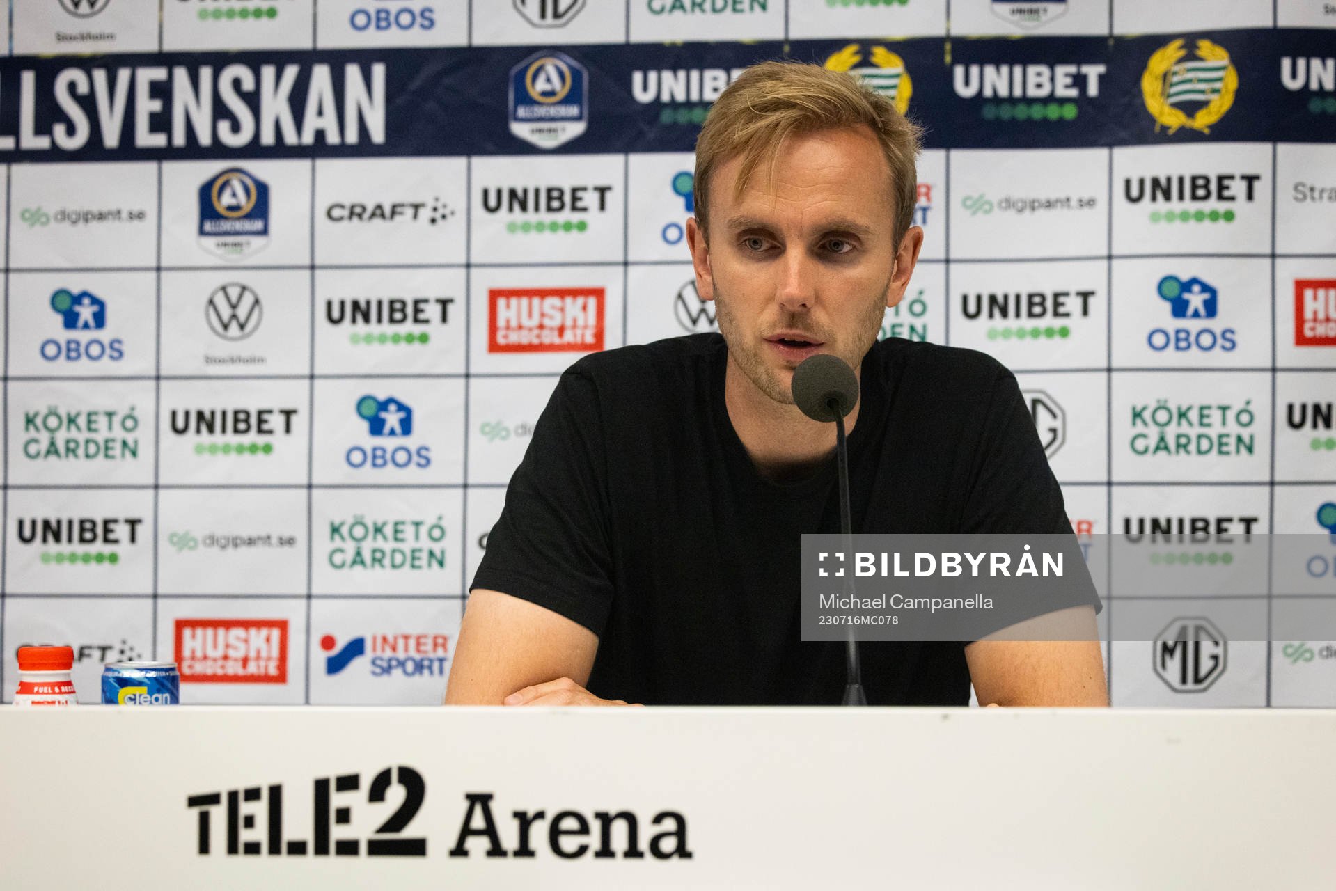 Kalmars tränare Henrik Jensen