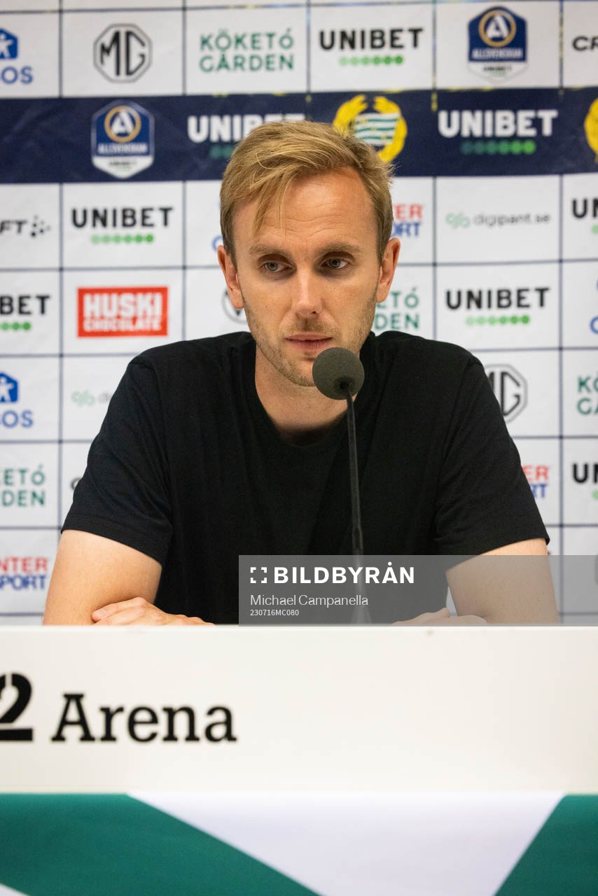 Kalmars tränare Henrik Jensen