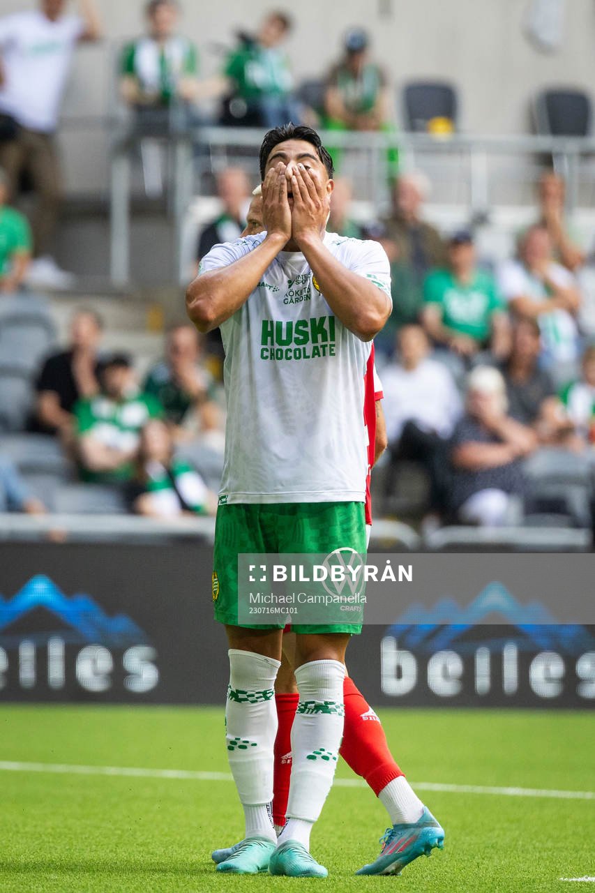 Hammarbys Jusef Erabi deppar