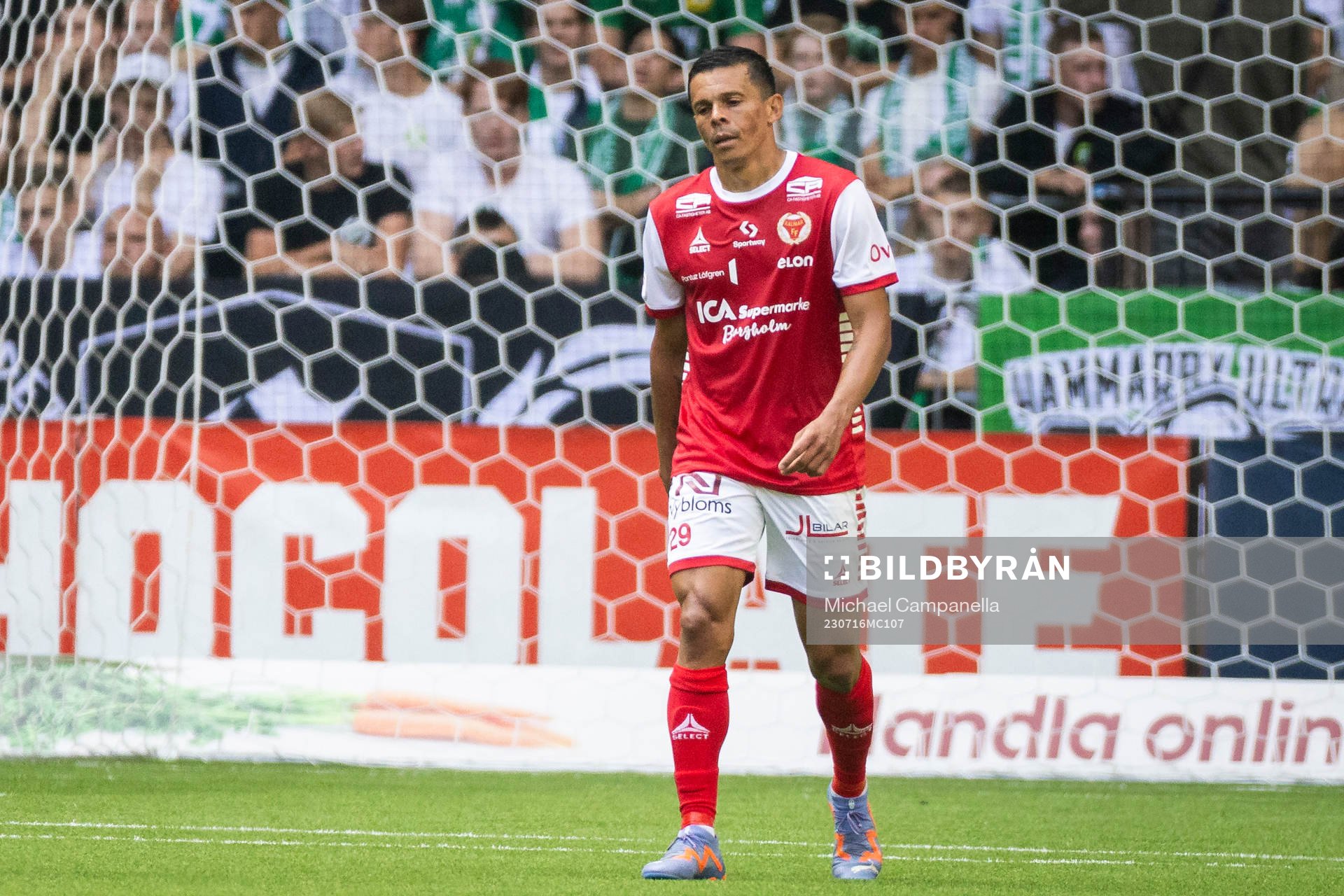 Kalmars Romario Pereira Sipiao deppar