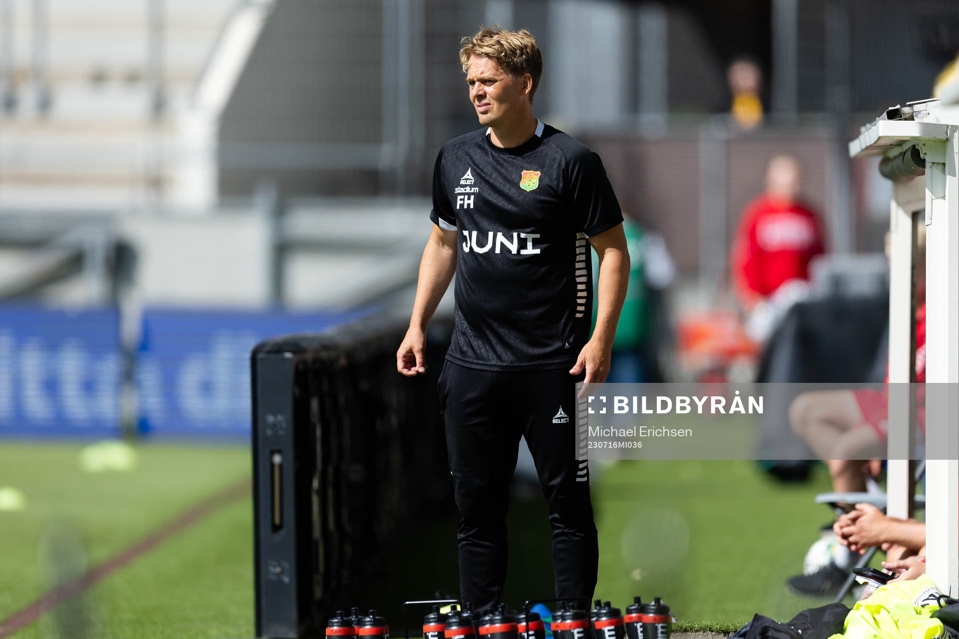 GAIS tränare Fredrik Holmberg