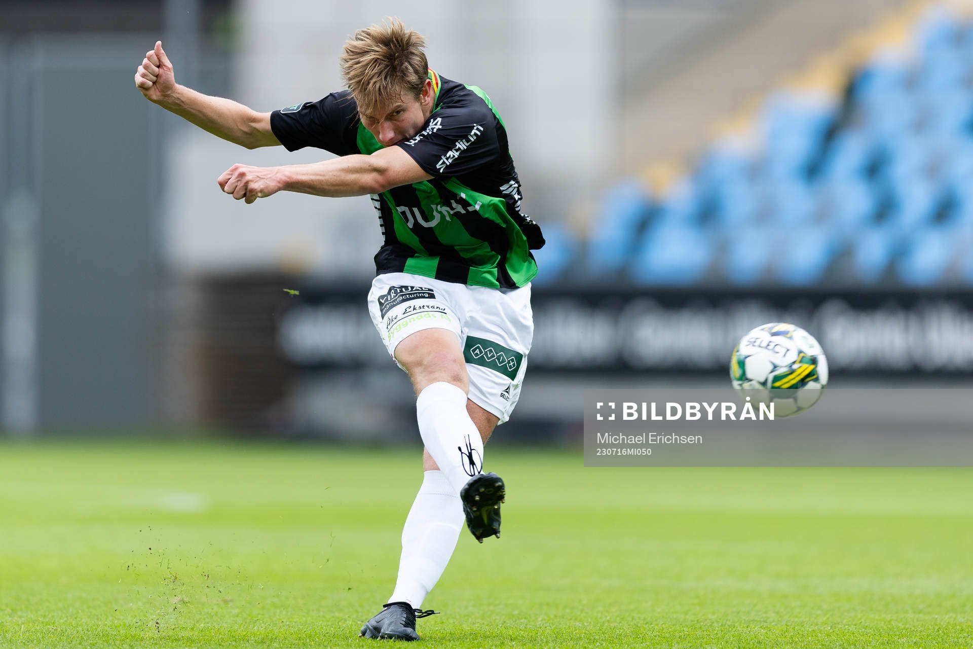 GAIS Robin Frej med ett skott
